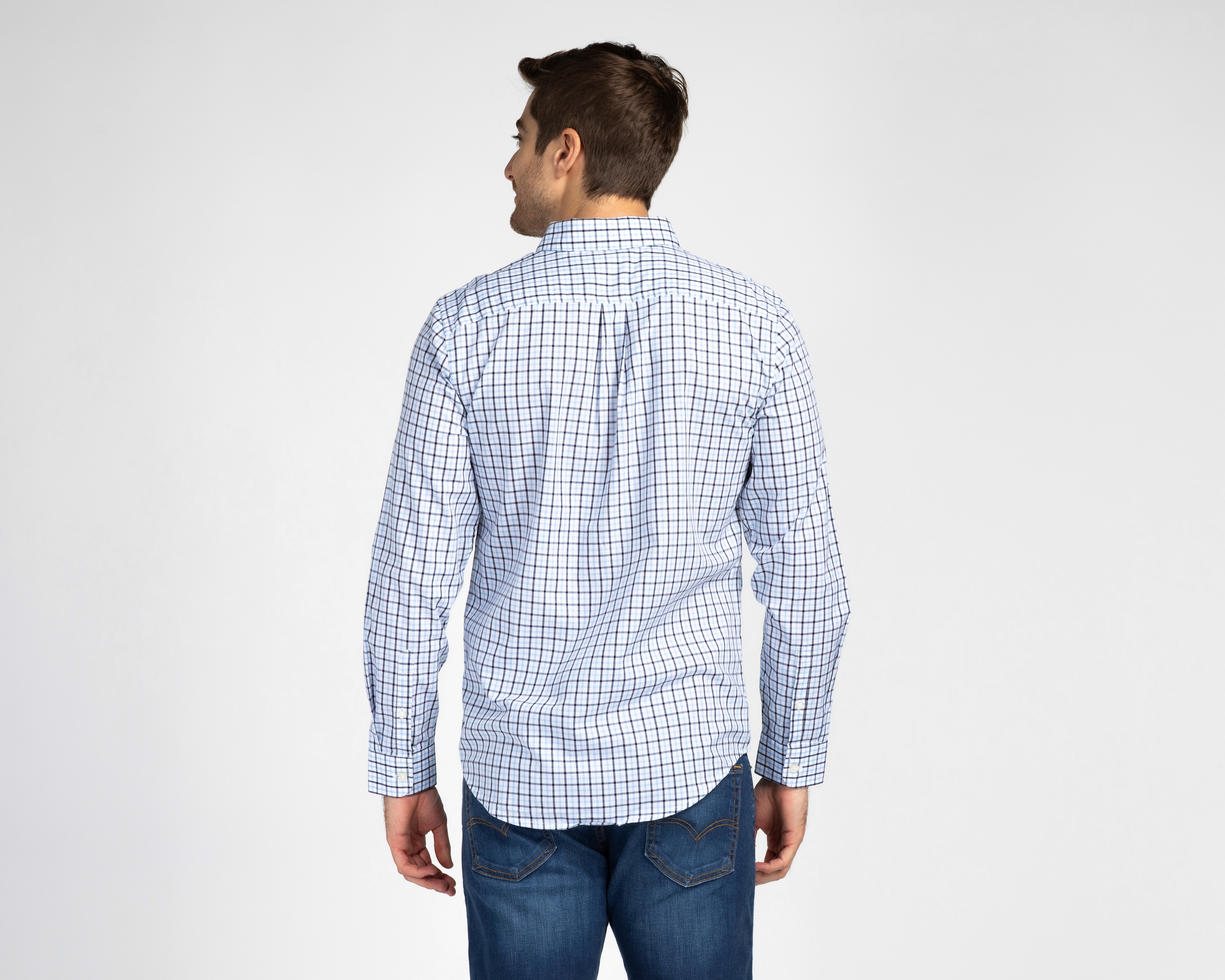 Foto 2 | Foto 2 | Camisa Casual de Algodón Dockers Regular a Cuadros para Hombre