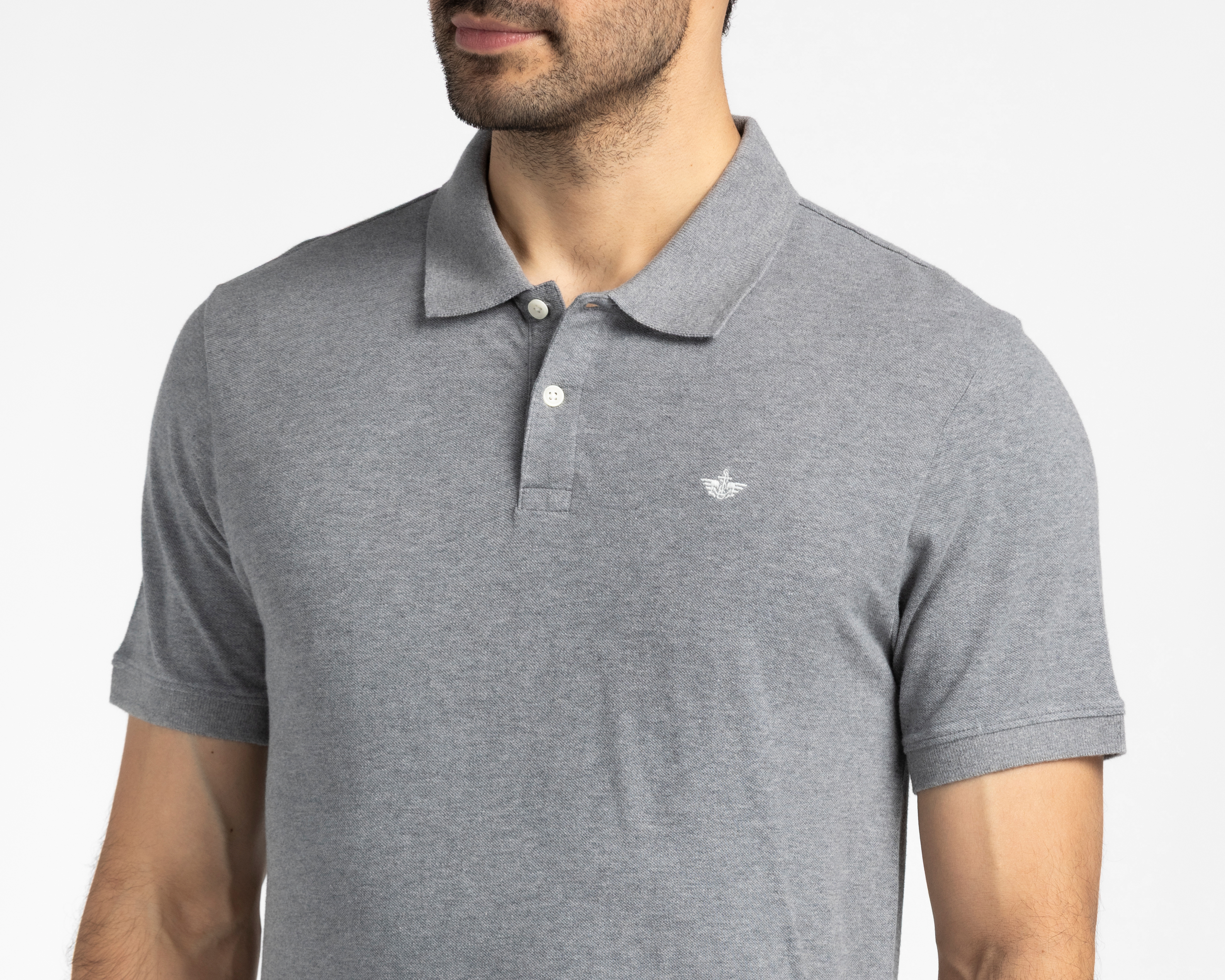 Foto 5 pulgar | Foto 3 | Playera Polo Dockers Gris para Hombre