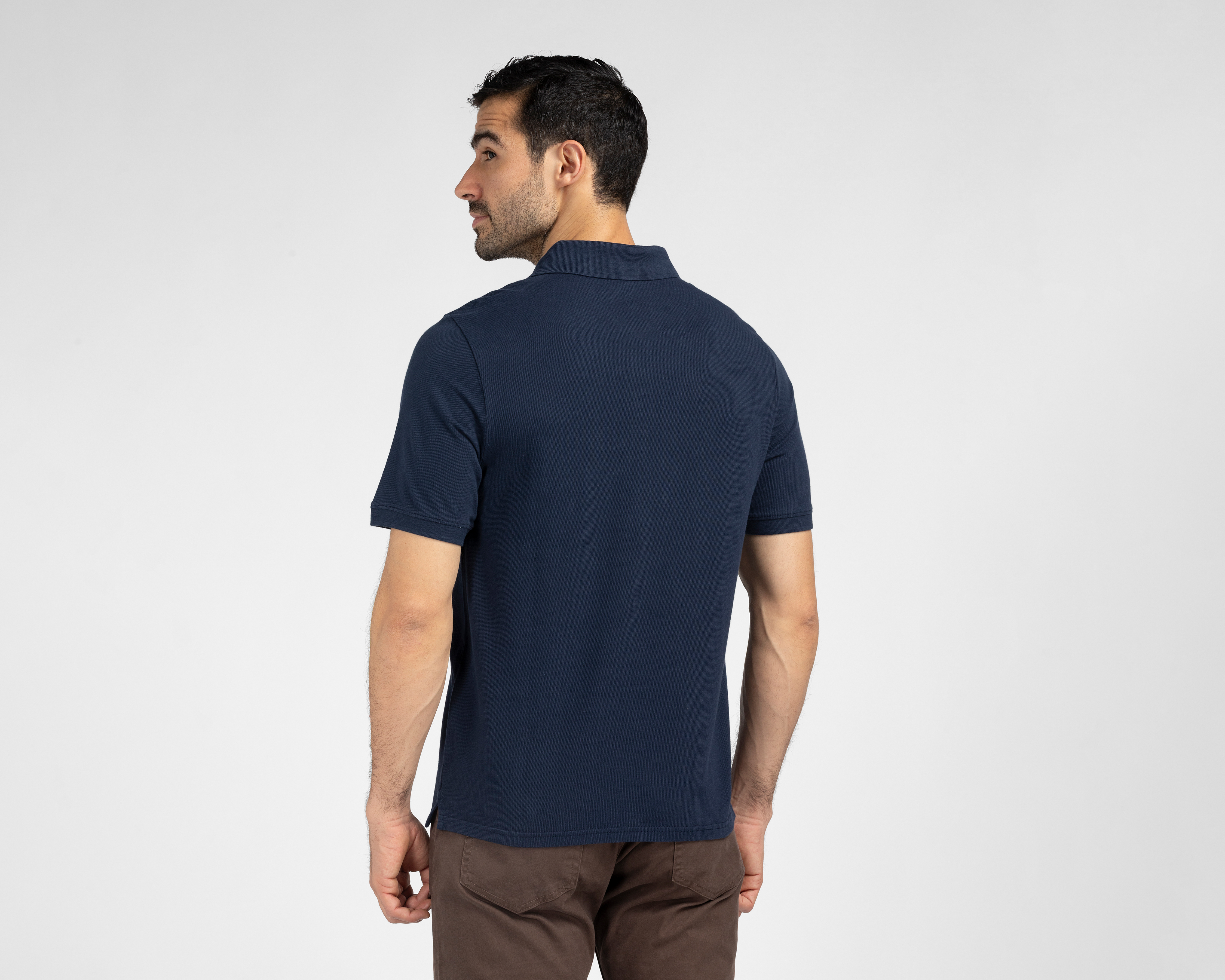 Foto 3 pulgar | Foto 2 | Playera Polo Dockers Azul Marino para Hombre