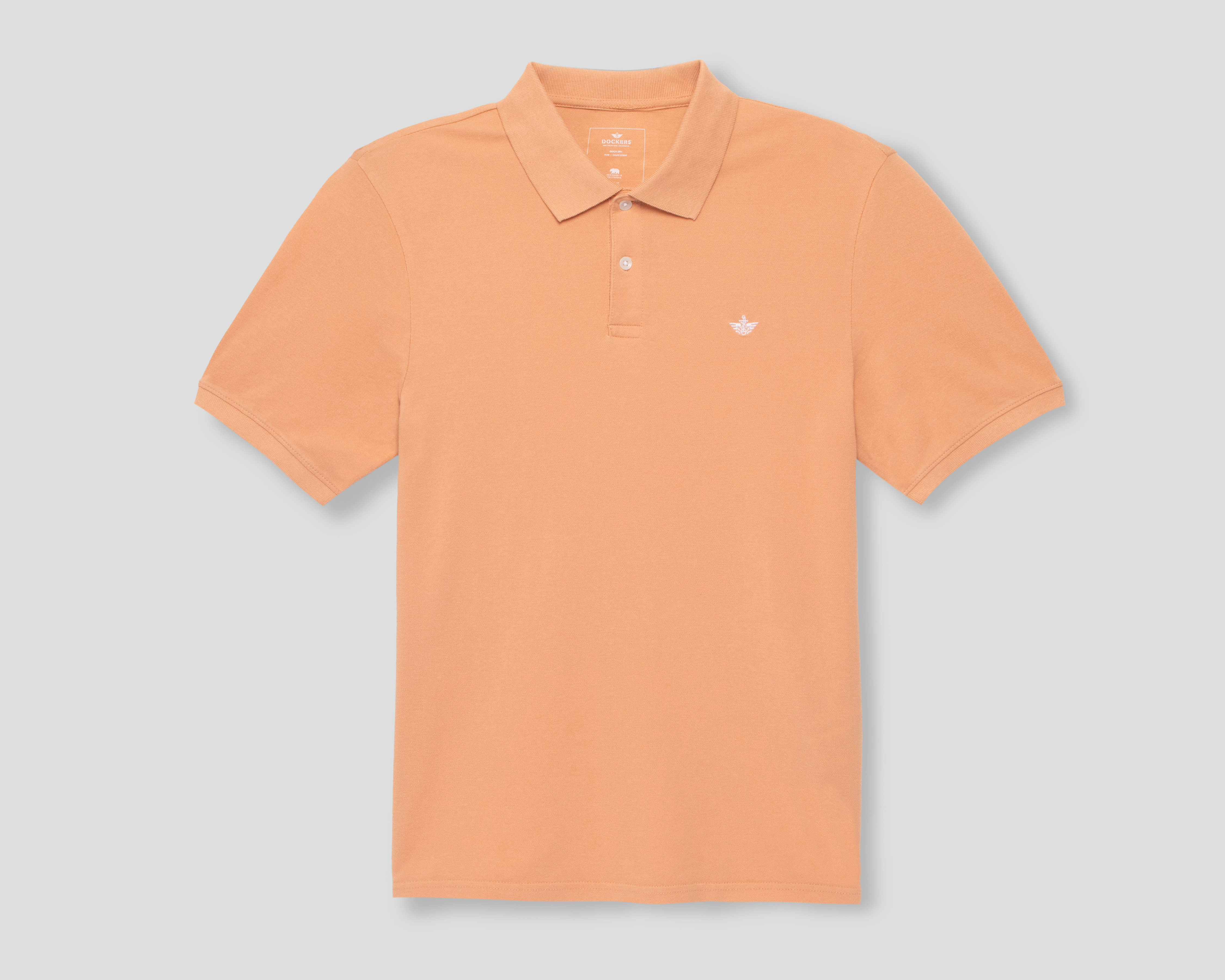Foto 2 pulgar | Foto 1 | Playera Polo Dockers Durazno para Hombre