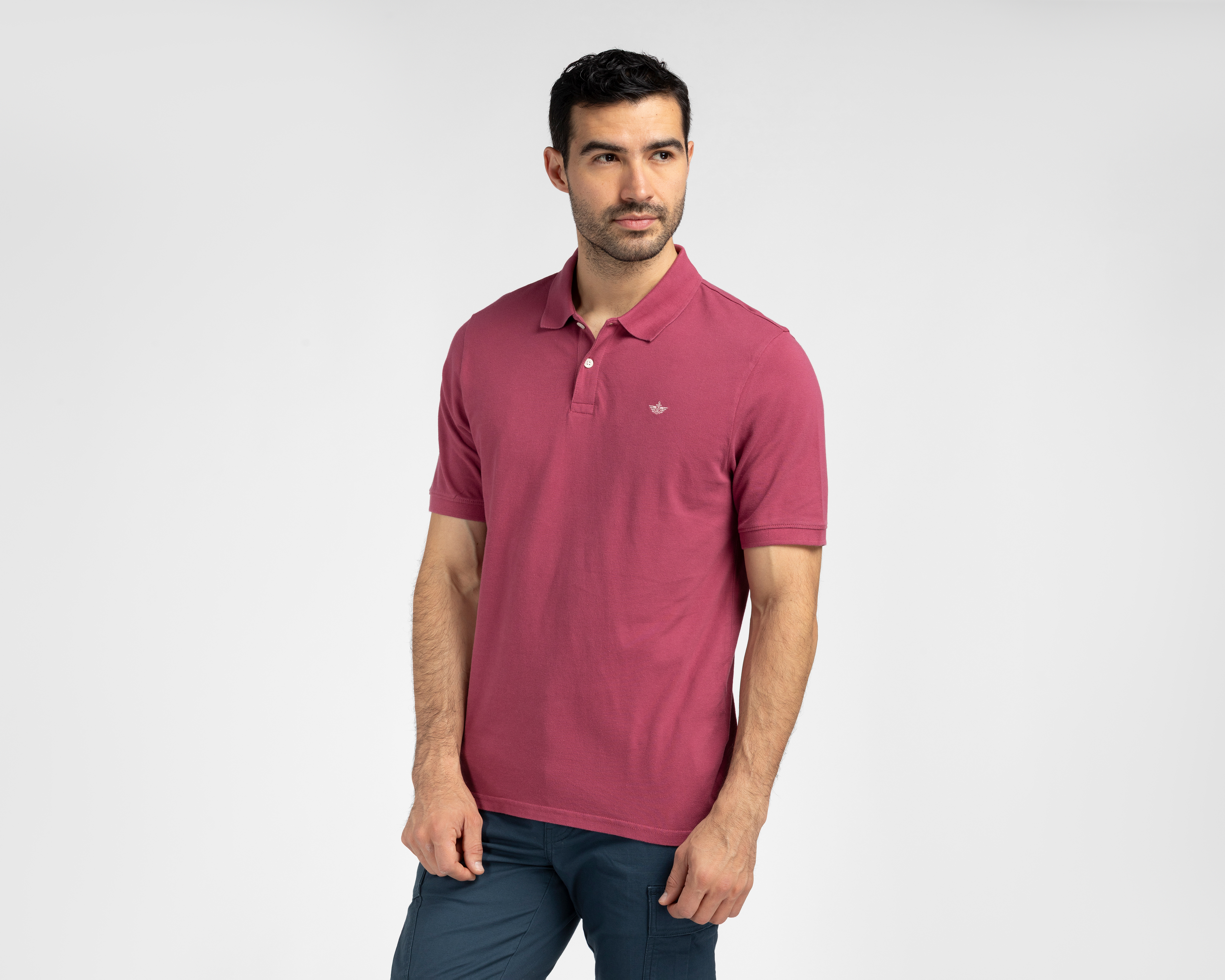 Playera Polo Dockers Rosa para Hombre