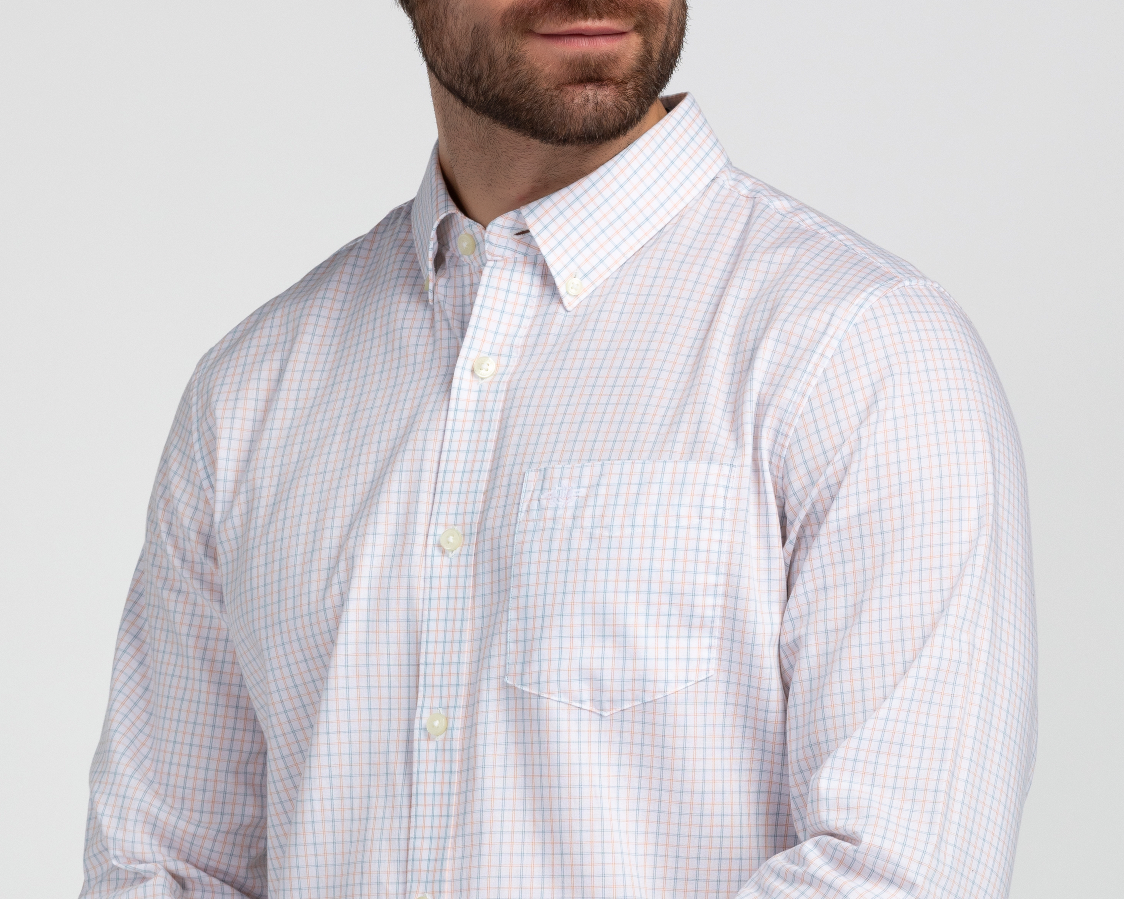 Foto 4 pulgar | Foto 3 | Camisa Casual de Algodón Dockers Regular a Cuadros para Hombre