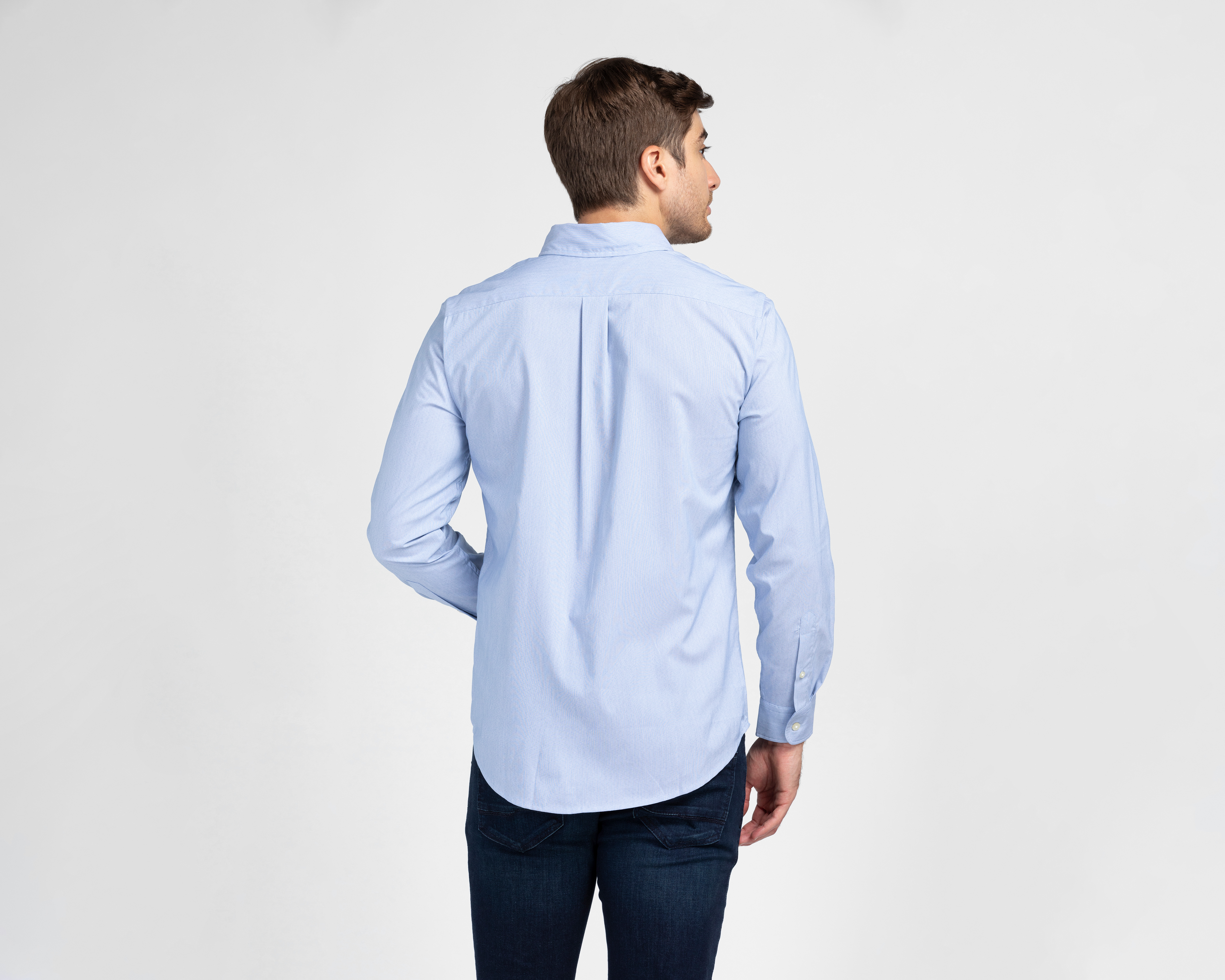 Foto 2 | Foto 2 | Camisa de Vestir Dockers Manga Larga Cuello Americano para Hombre