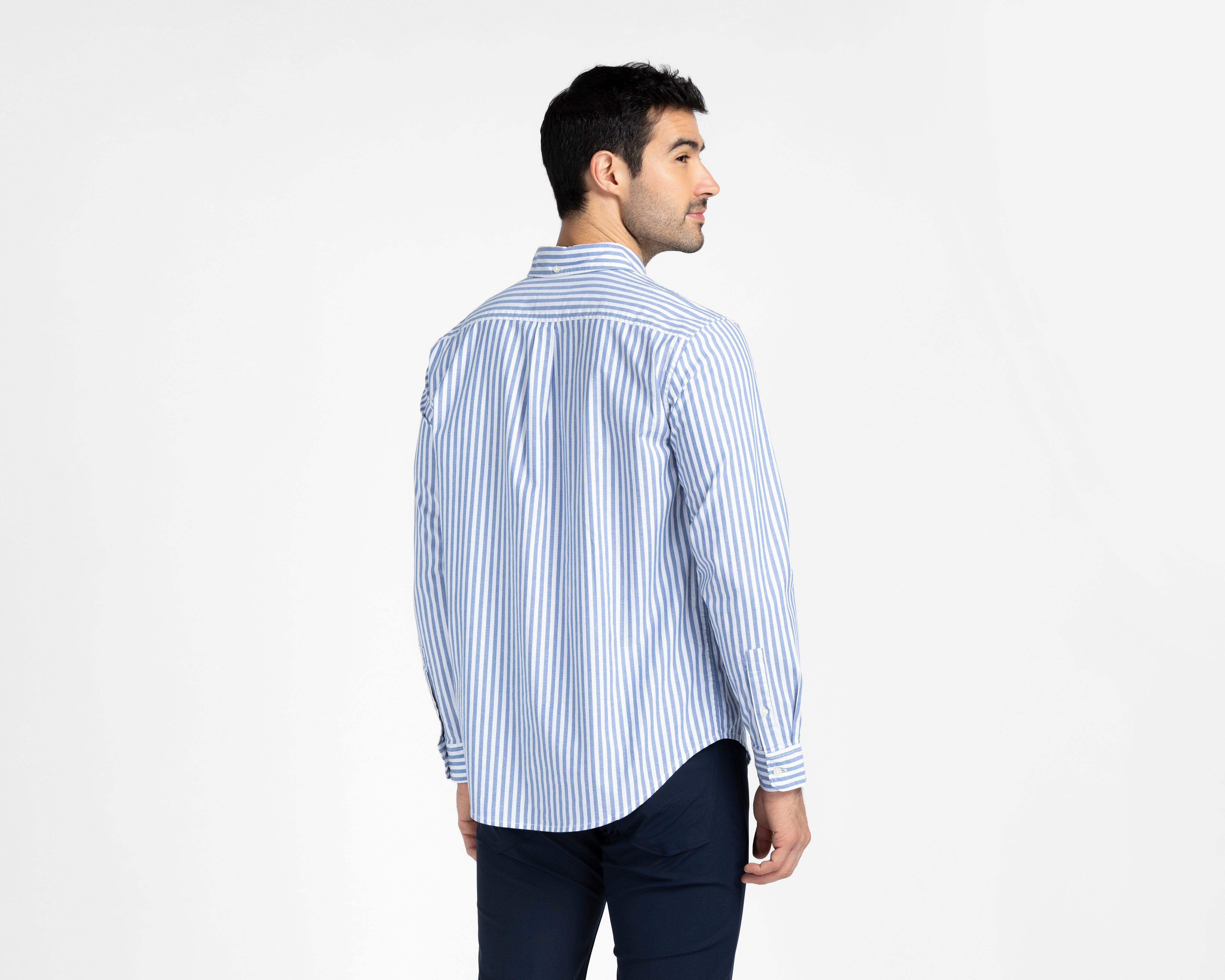 Foto 3 pulgar | Foto 2 | Camisa Casual Dockers Regular Fit a Rayas para Hombre