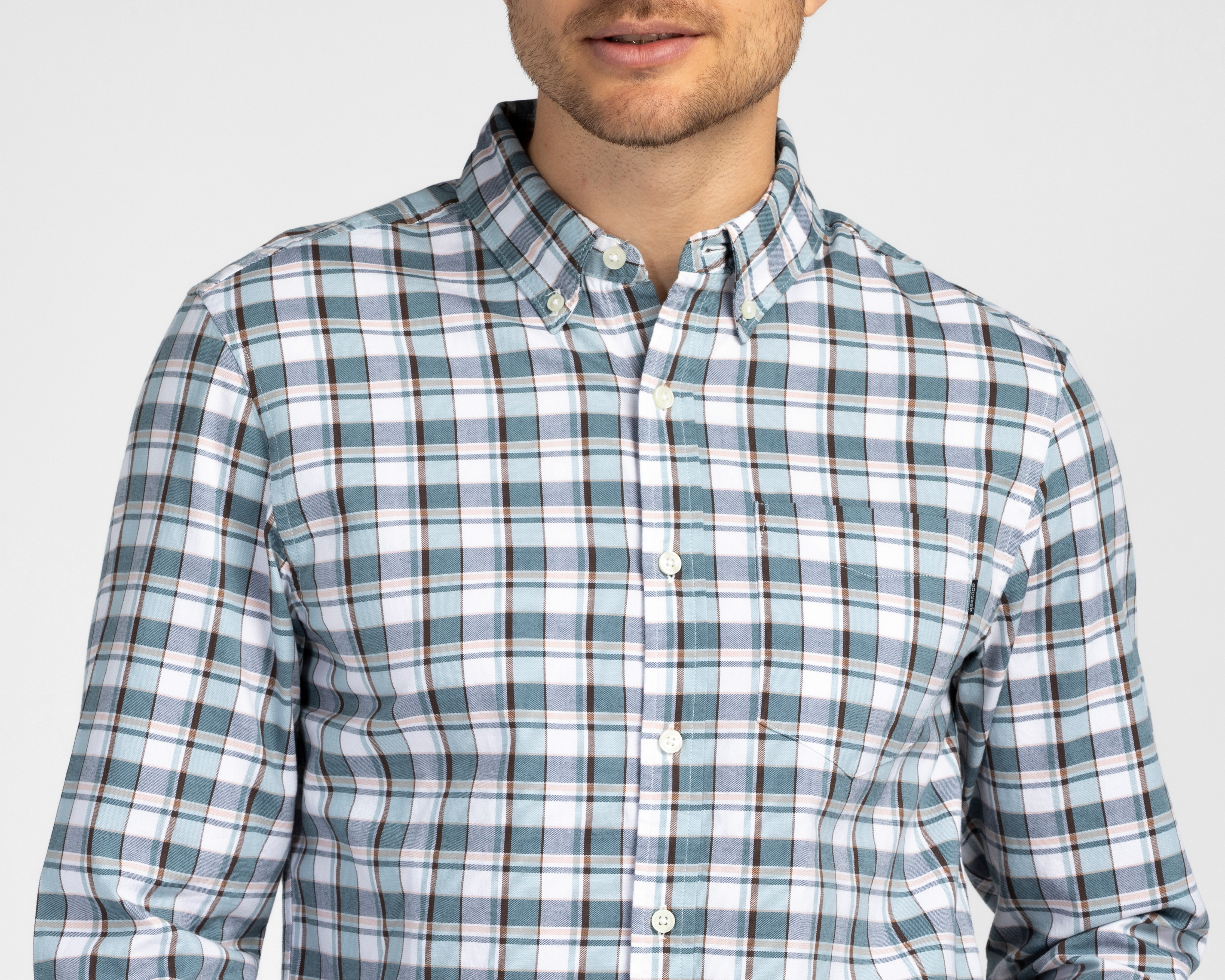 Foto 4 pulgar | Foto 3 | Camisa Casual Dockers a Cuadros para Hombre