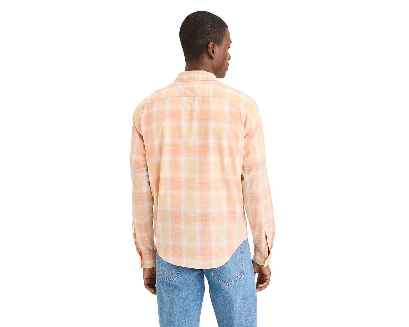 Foto 2 | Foto 2 | Camisa Casual de Algodón Dockers Regular a Cuadros para Hombre