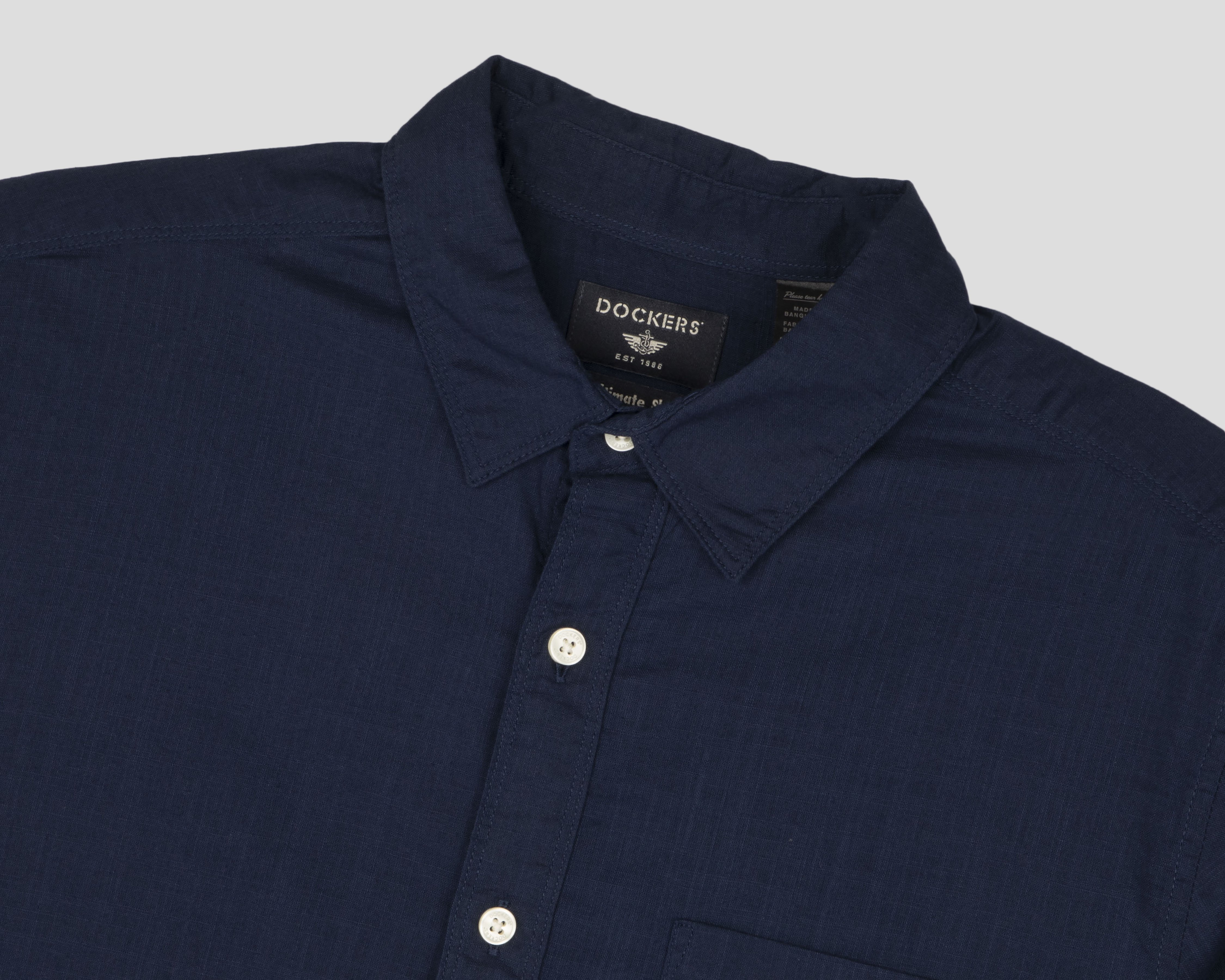 Foto 5 pulgar | Foto 4 | Camisa Casual de Algodón Dockers Lisa para Hombre