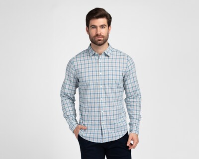 Foto 1 | Foto 1 | Camisa Casual de Algodón Dockers  Slim a Cuadros para Hombre