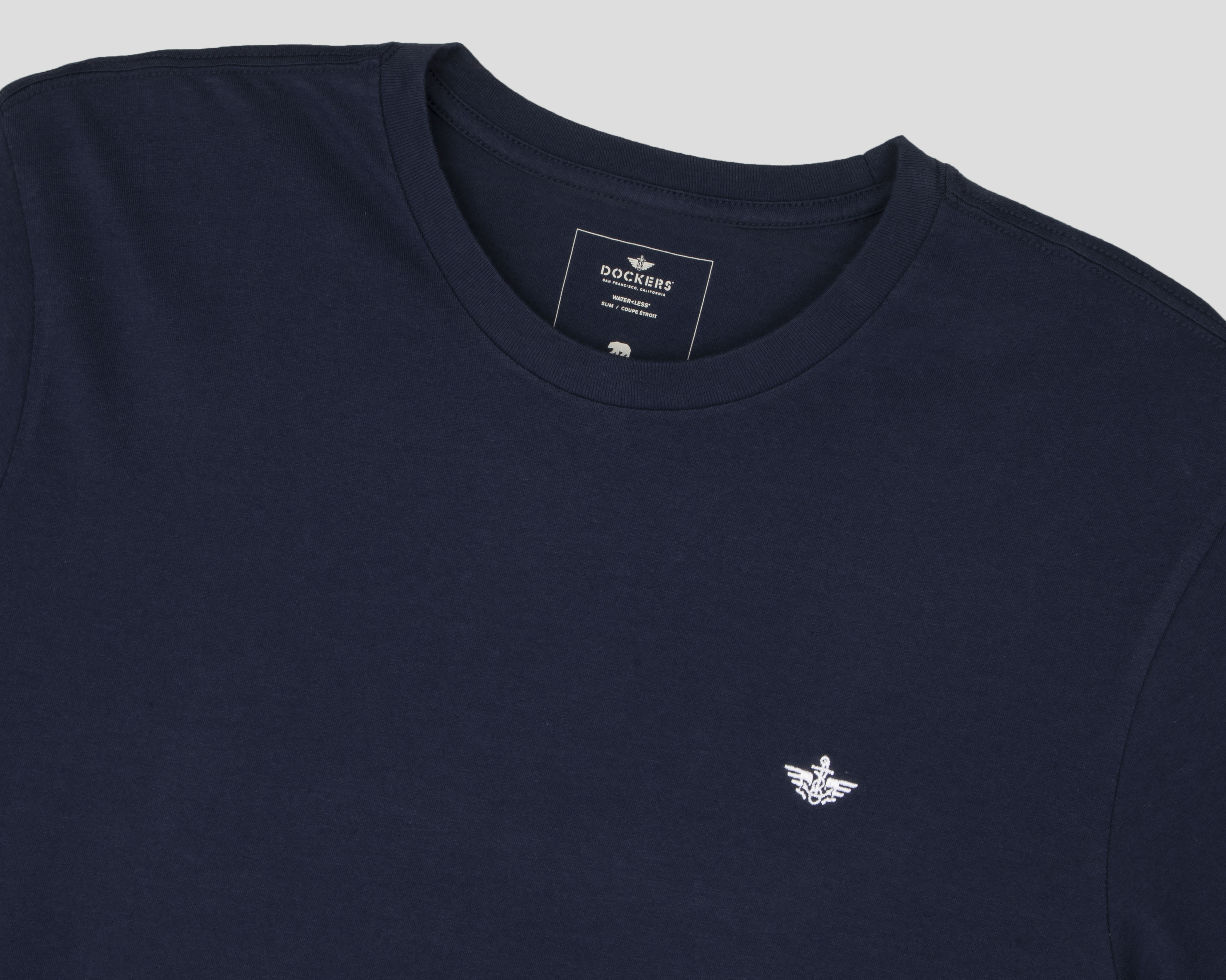 Foto 4 pulgar | Foto 3 | Playera Dockers Cuello Redondo para Hombre