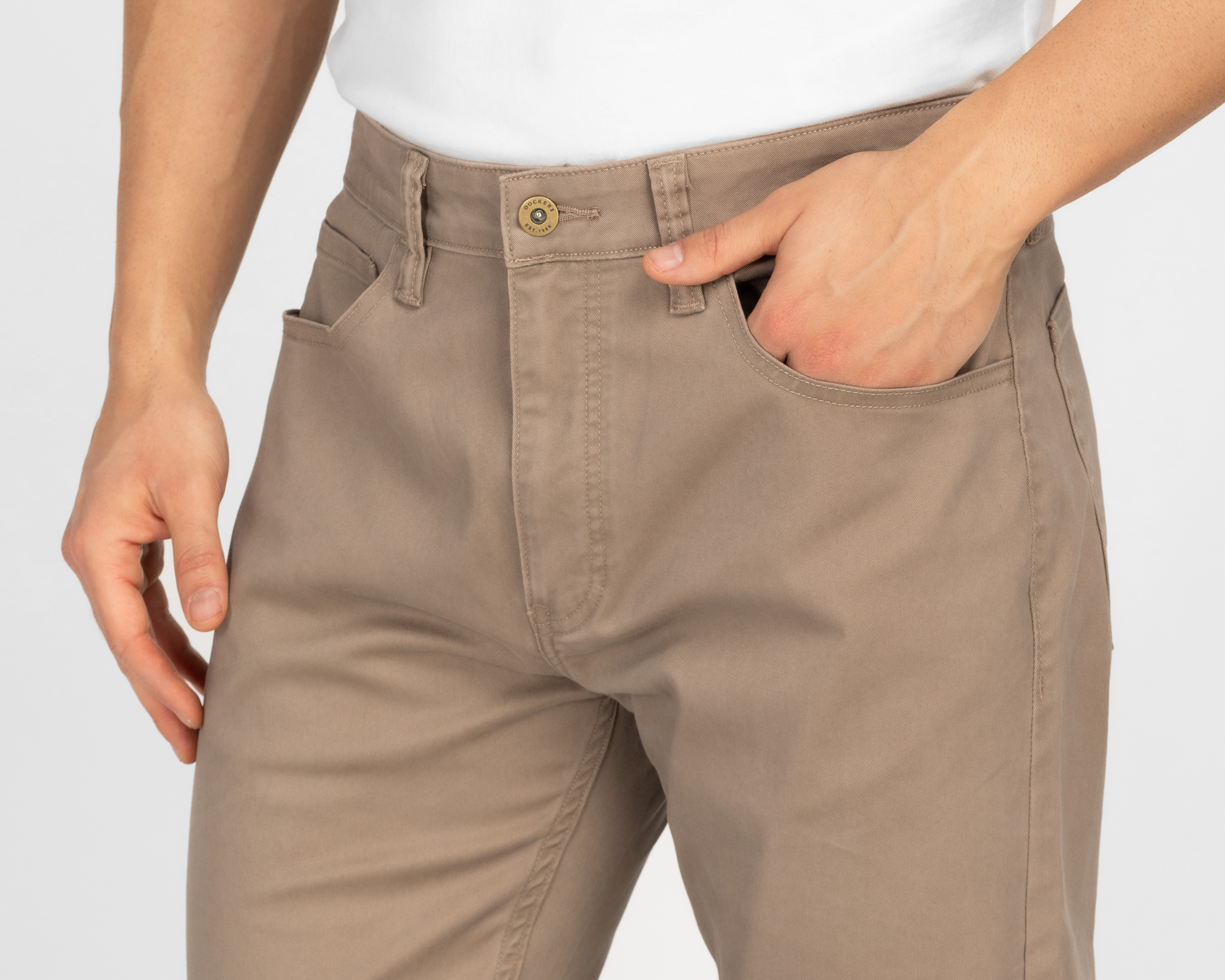 Foto 4 pulgar | Foto 3 | Pantalón Dockers Slim