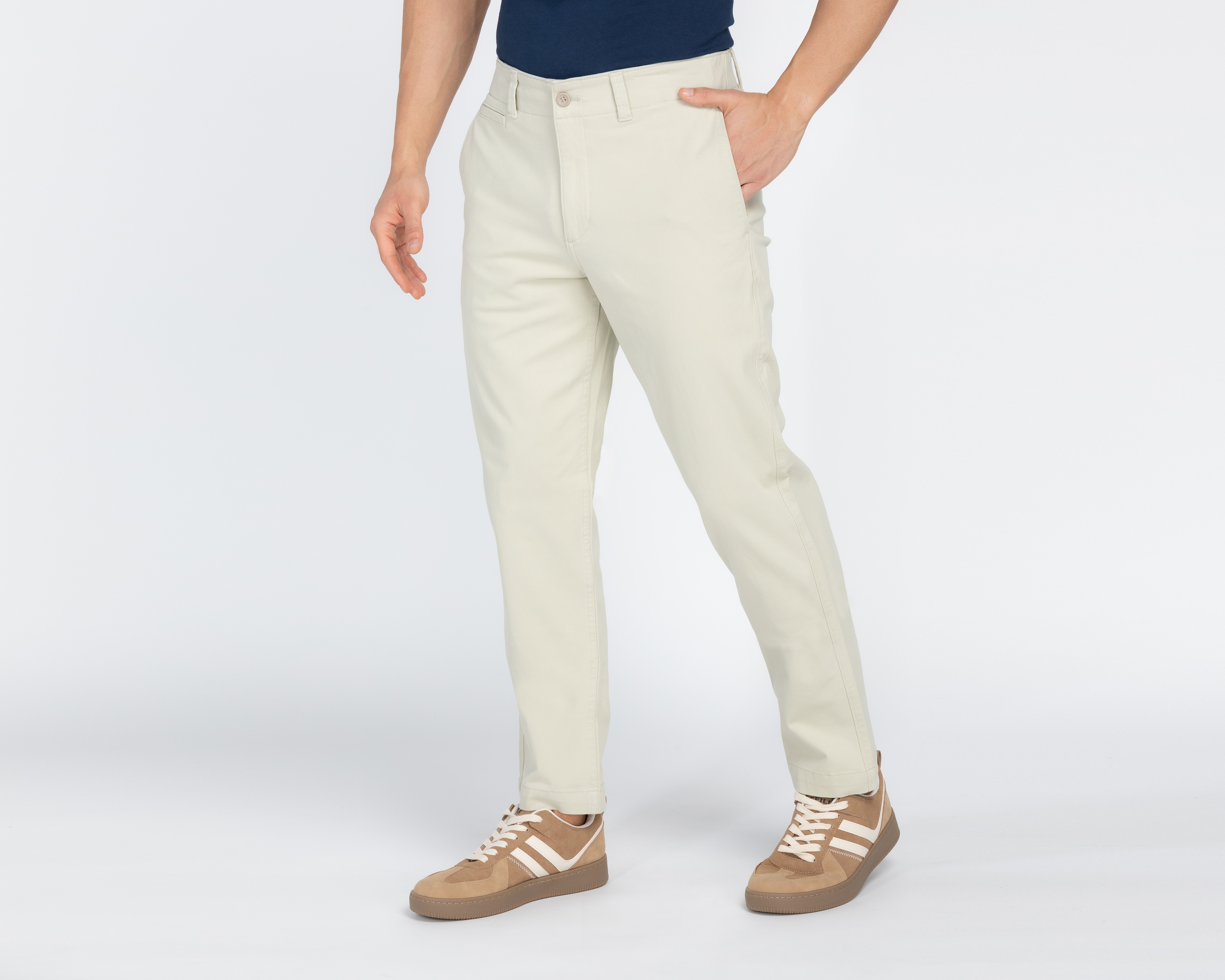 Foto 2 pulgar | Foto 1 | Pantalón Dockers Beige para Hombre