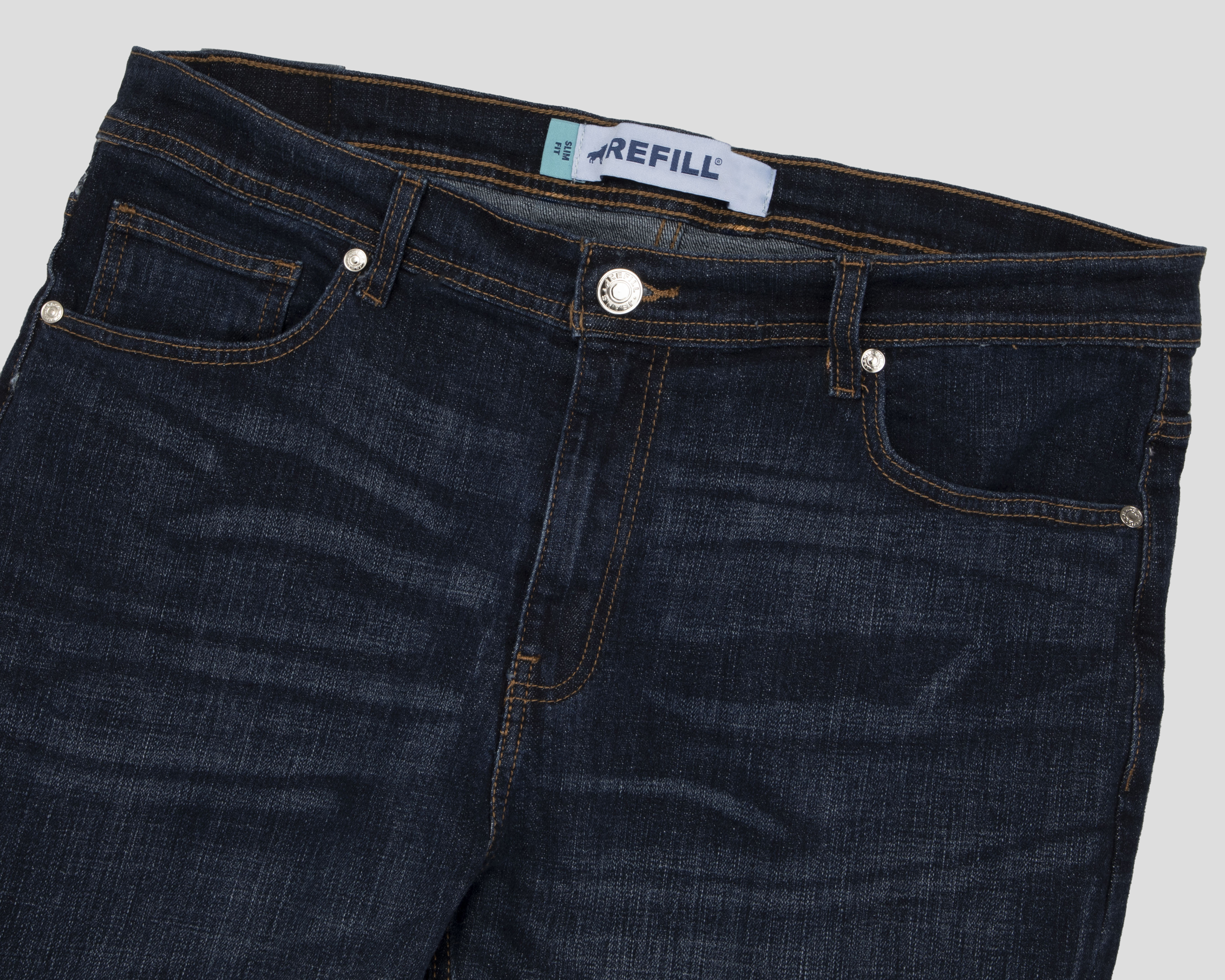 Foto 4 pulgar | Foto 3 | Jeans Slim Refill para Hombre