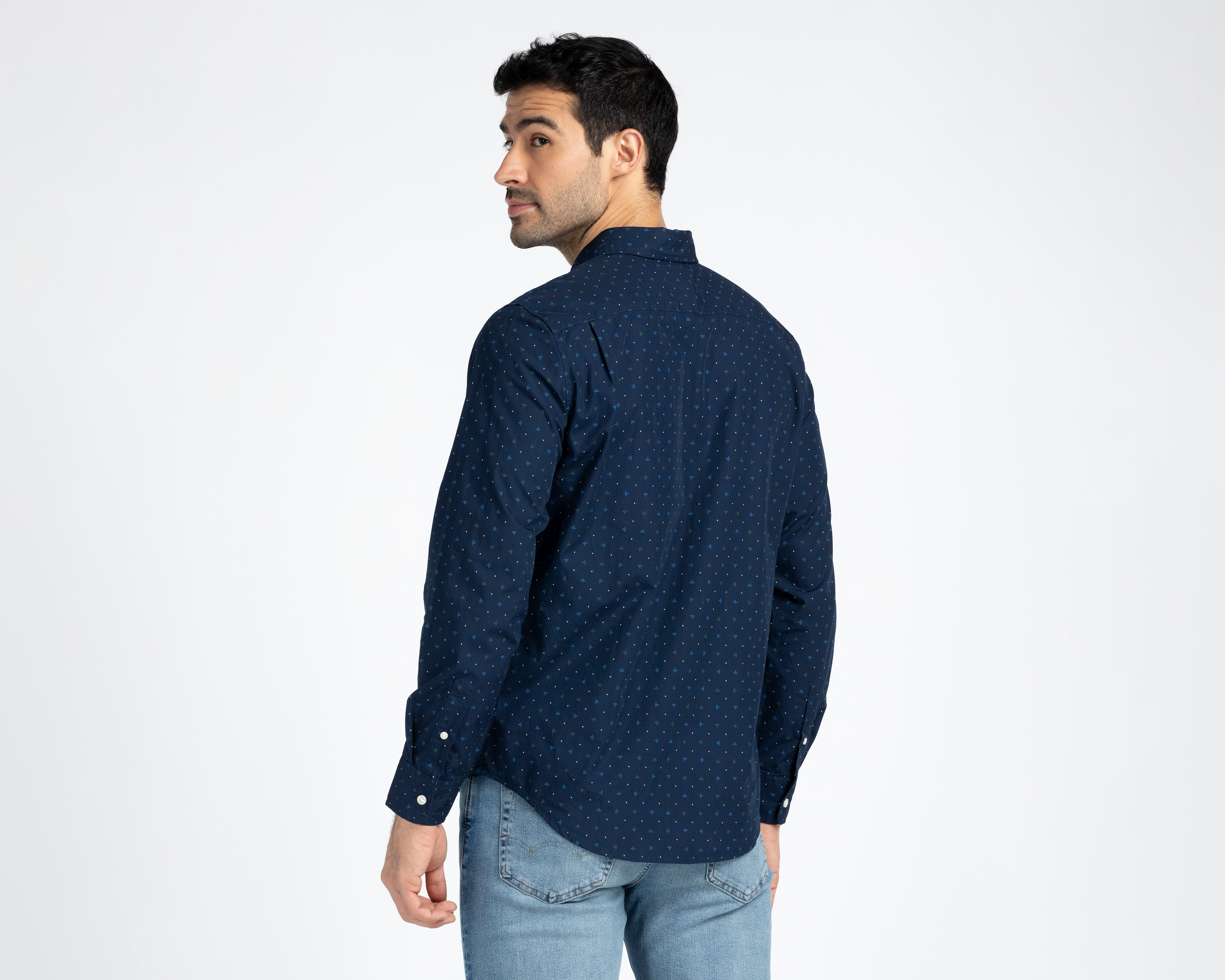 Foto 2 | Foto 2 | Camisa Casual de Algodón Levi's Regular con Miniprint