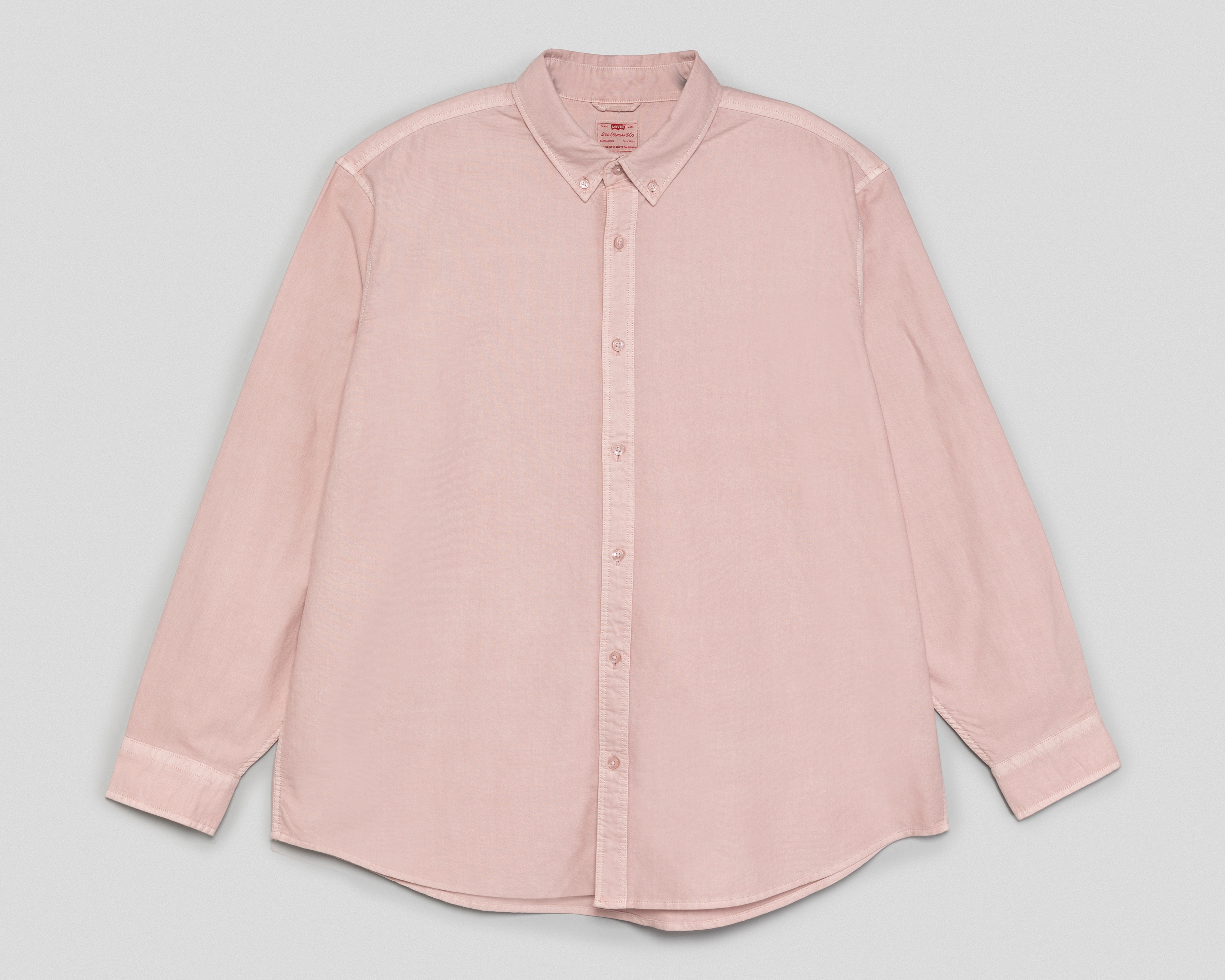 Camisa Casual de Algodón Levi's Regular Lisa