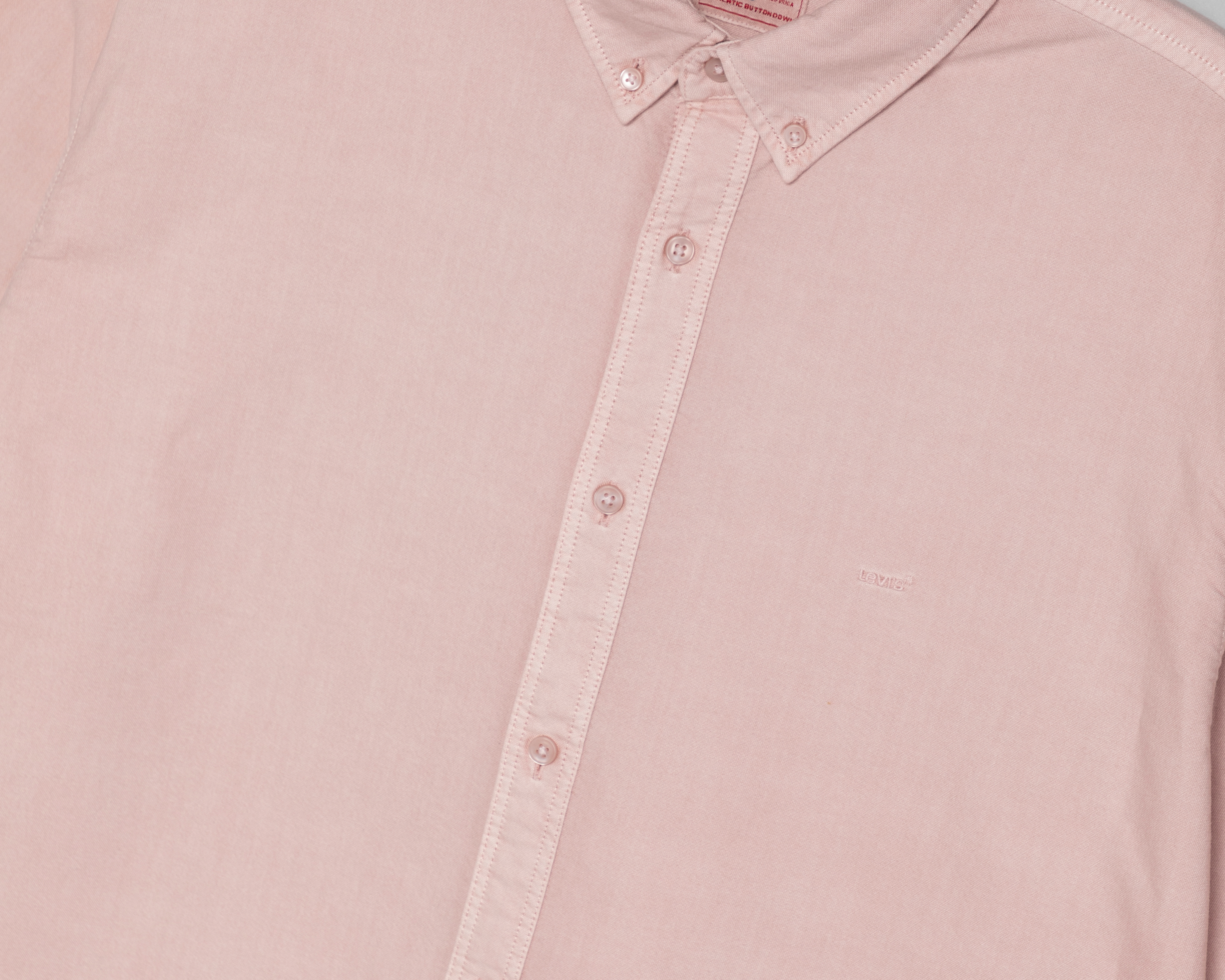 Foto 4 pulgar | Foto 3 | Camisa Casual de Algodón Levi's Regular Lisa