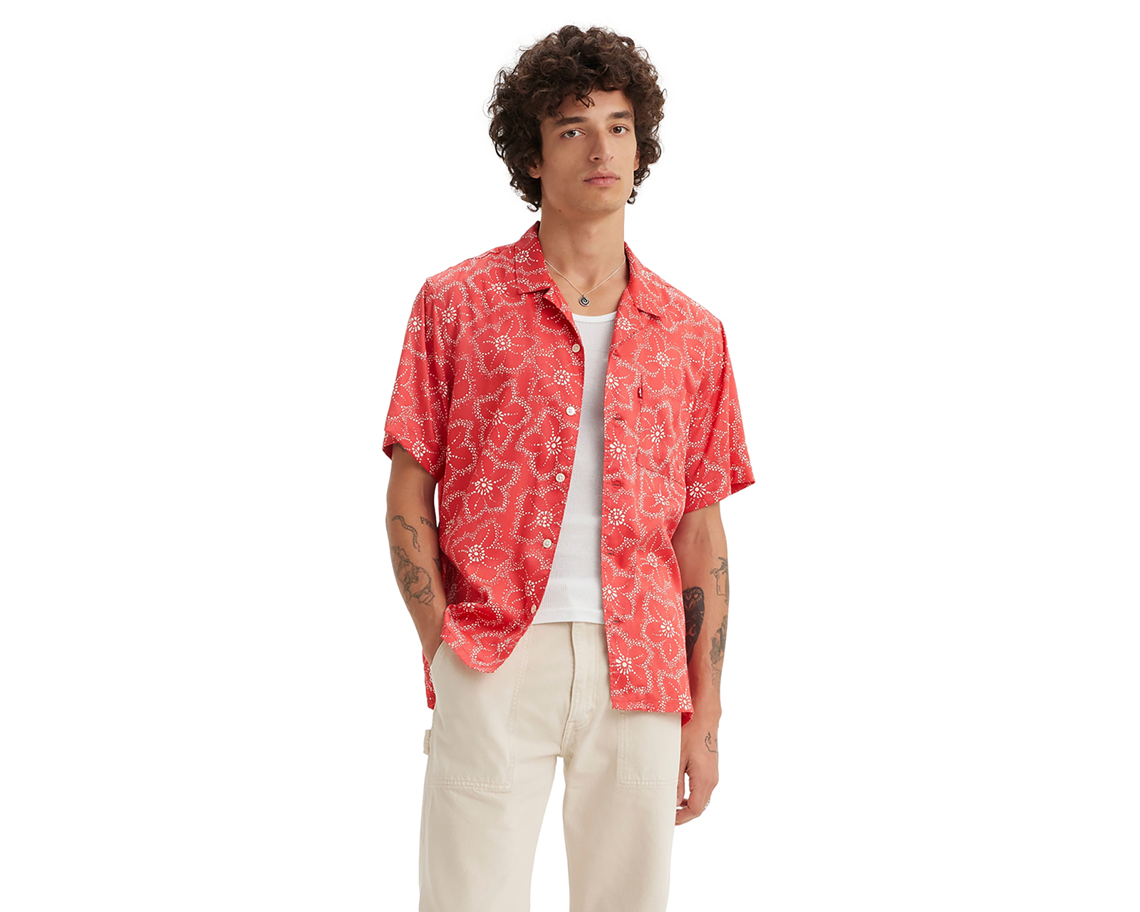 Foto 2 pulgar | Foto 1 | Camisa Casual Levi's Estampada para Hombre