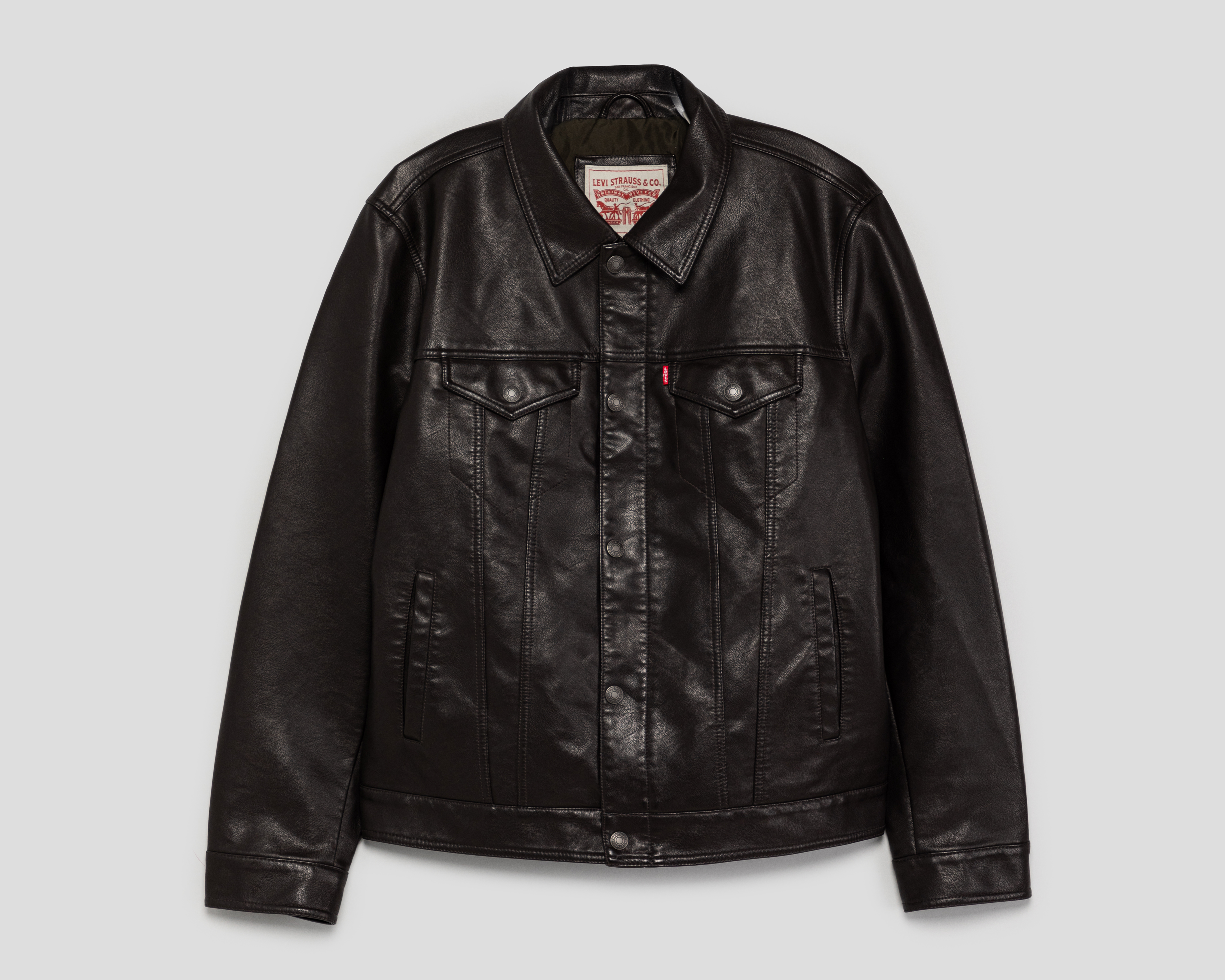Foto 2 pulgar | Foto 1 | Chamarra Levi's Trucker
