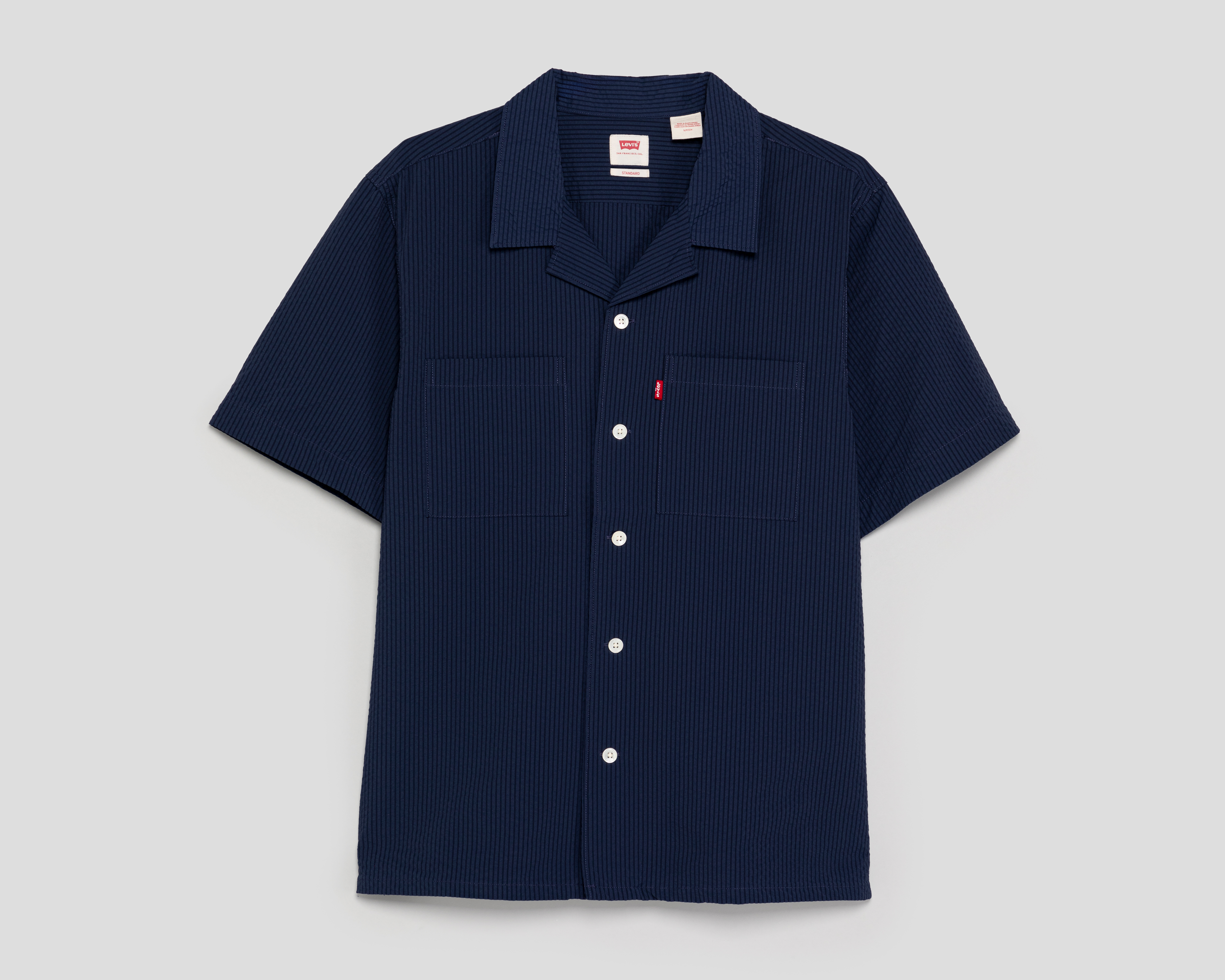 Foto 2 pulgar | Foto 1 | Camisa Casual Levi's Regular a Rayas