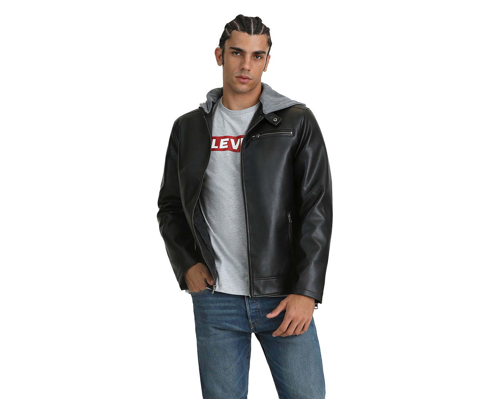 Foto 2 pulgar | Foto 1 | Chamarra Statement Levi's para Hombre