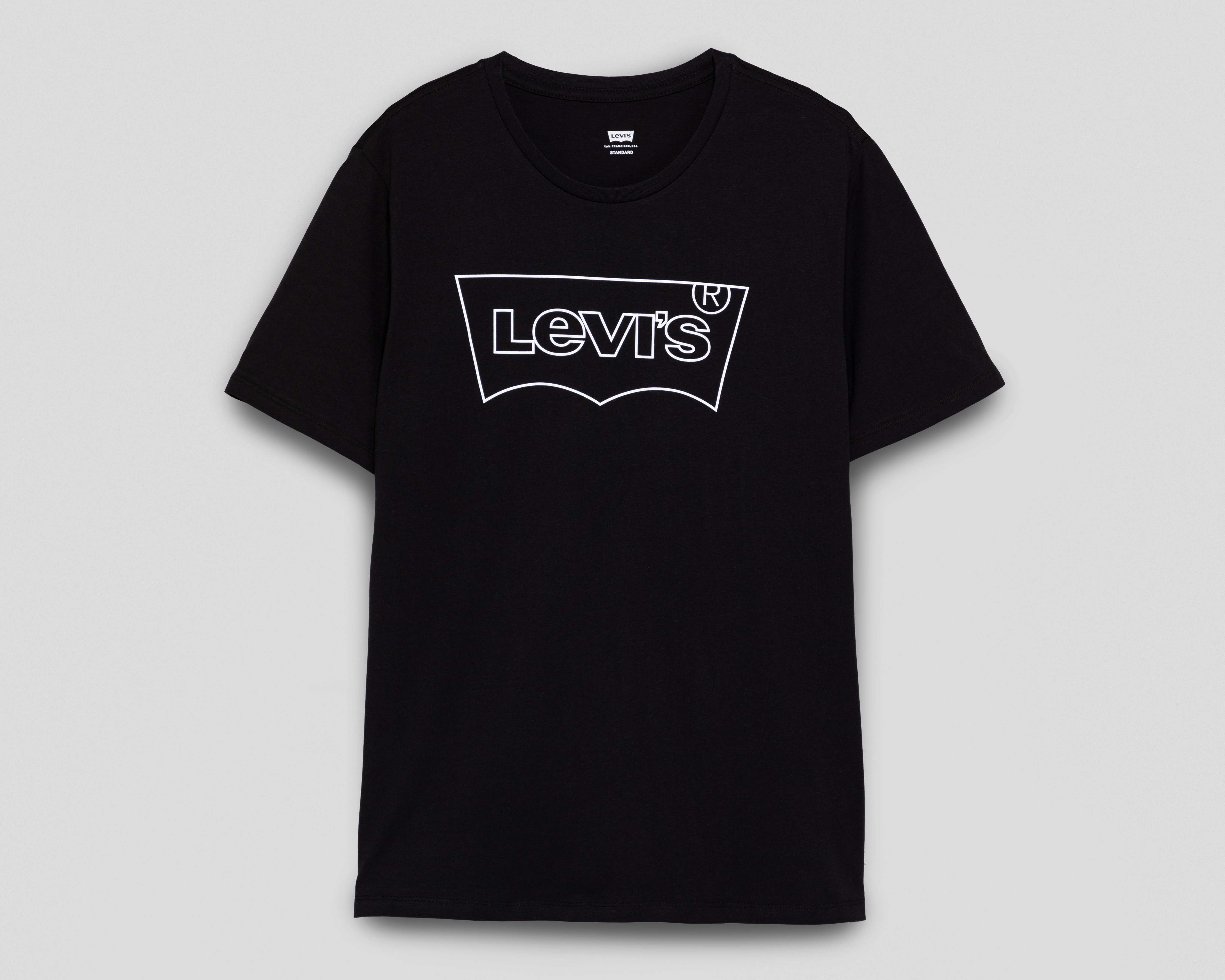 Foto 2 pulgar | Foto 1 | Playera Levi's Cuello Redondo