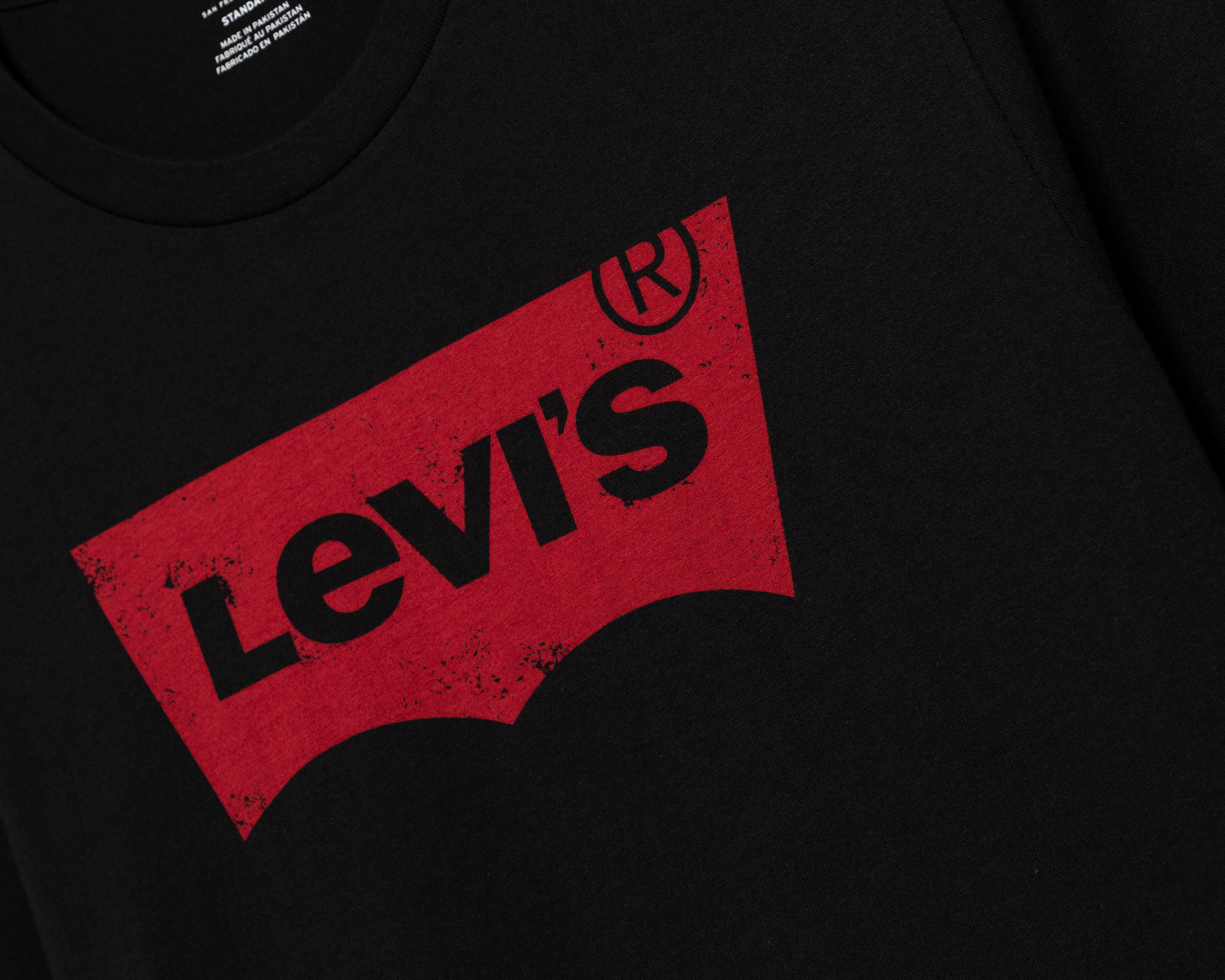 Foto 4 pulgar | Foto 3 | Playera Levi's Cuello Redondo