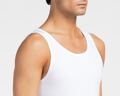 Foto 4 | Foto 4 | Camiseta Interior Cuello Redondo Lucky Star para Hombre 3 Piezas