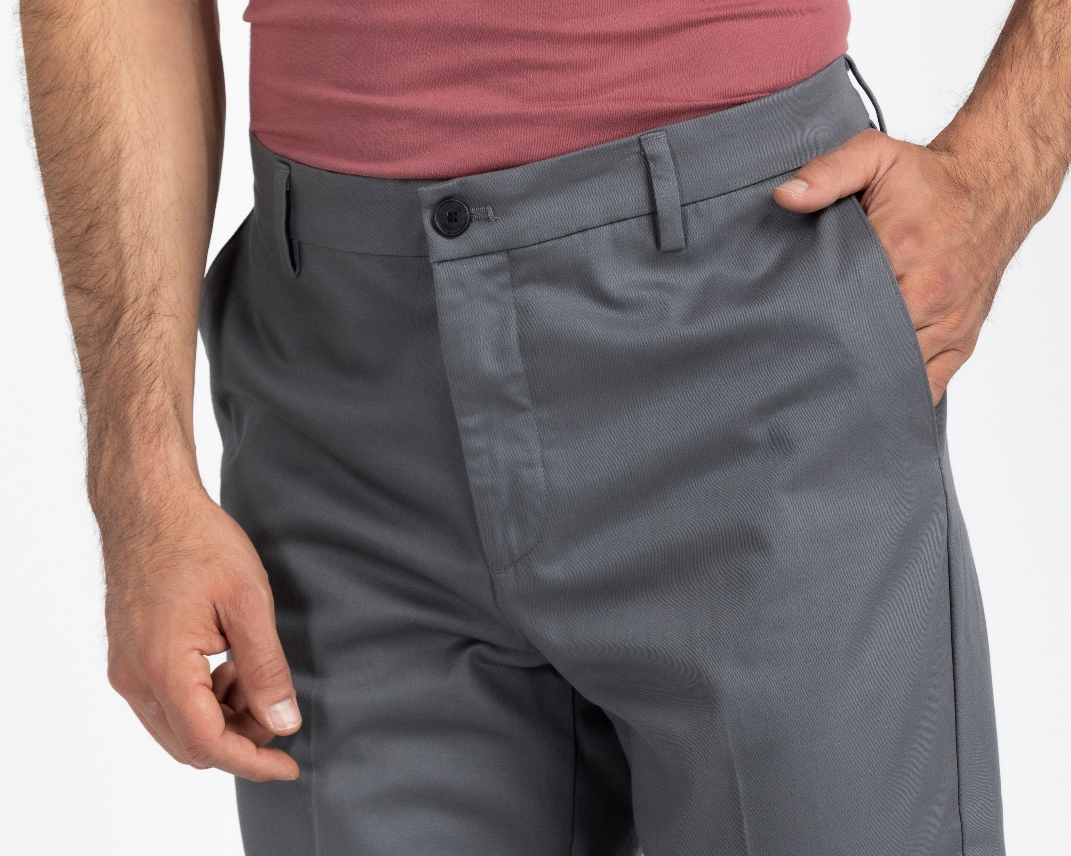 Foto 4 pulgar | Foto 3 | Pantalón Gris Dockers Signature Creased para Hombre