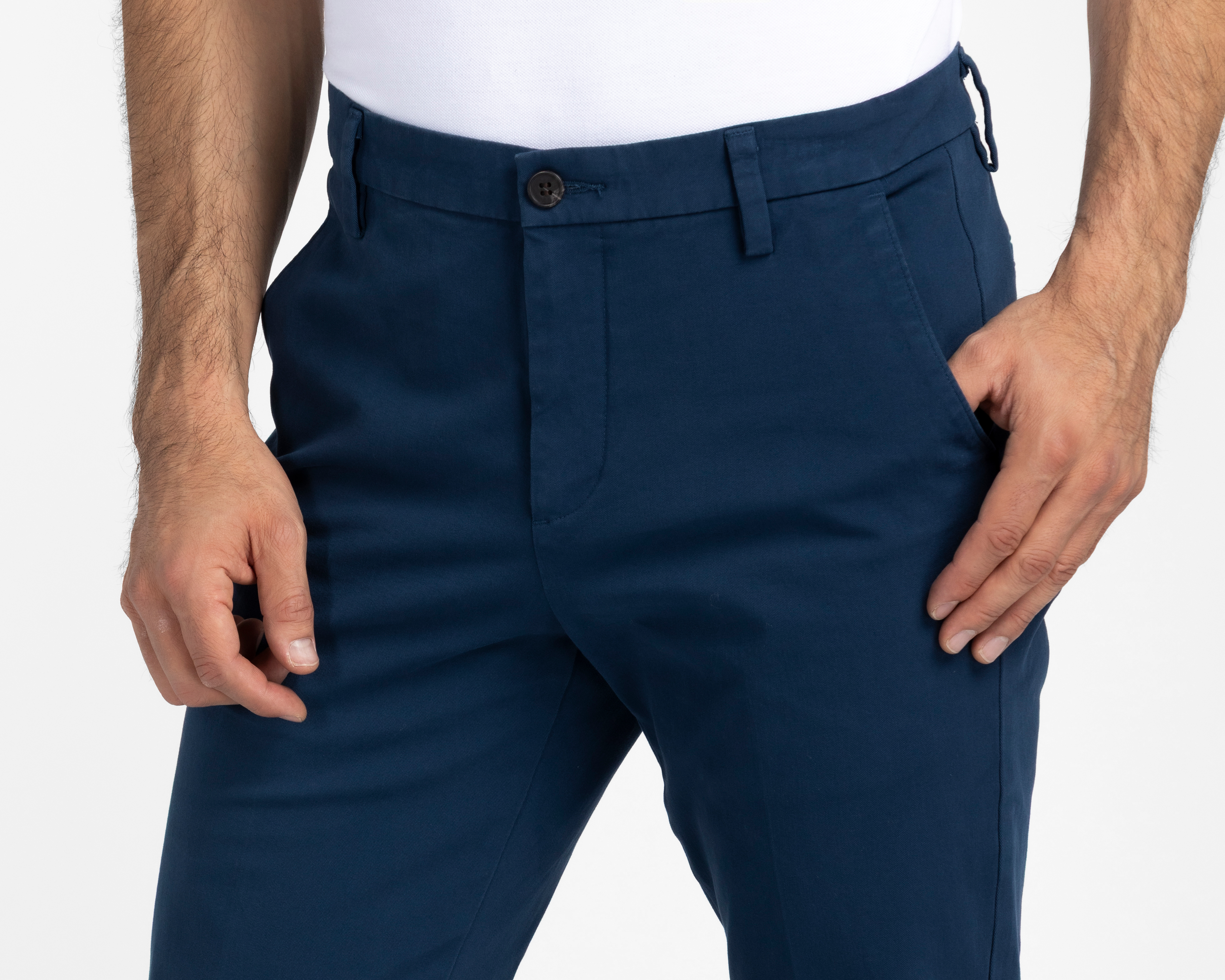 Foto 4 pulgar | Foto 3 | Pantalón Khaki Dockers Workday Smart 360 Flex Azul para Hombre