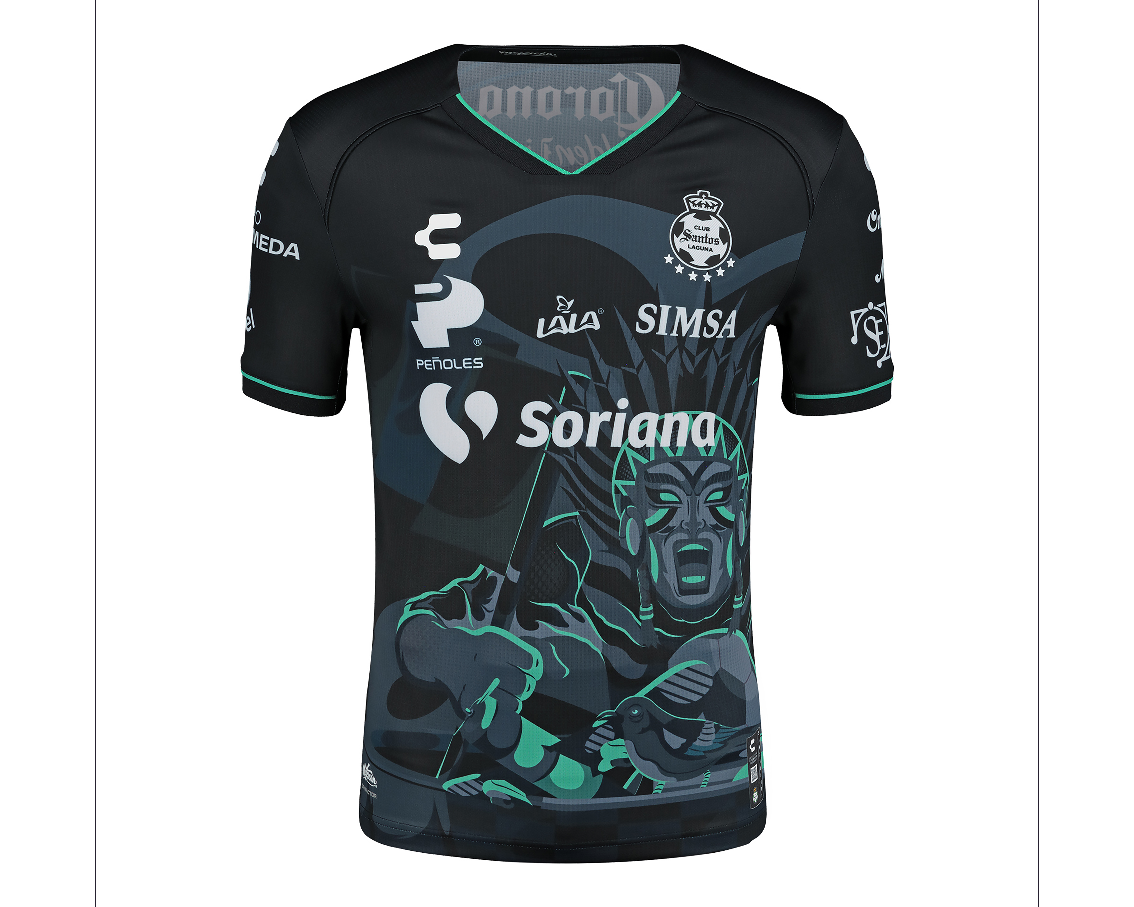 Foto 2 pulgar | Foto 1 | Jersey Charly Santos Laguna Alternativo 24/25 para Hombre