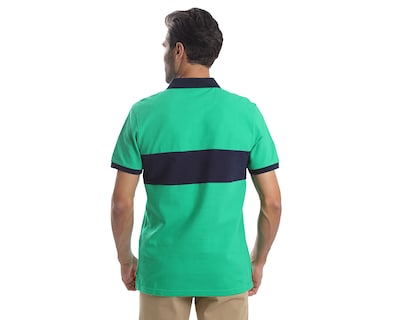 Foto 3 | Foto 3 | Playera Polo Chaps Manga Corta Verde para Hombre