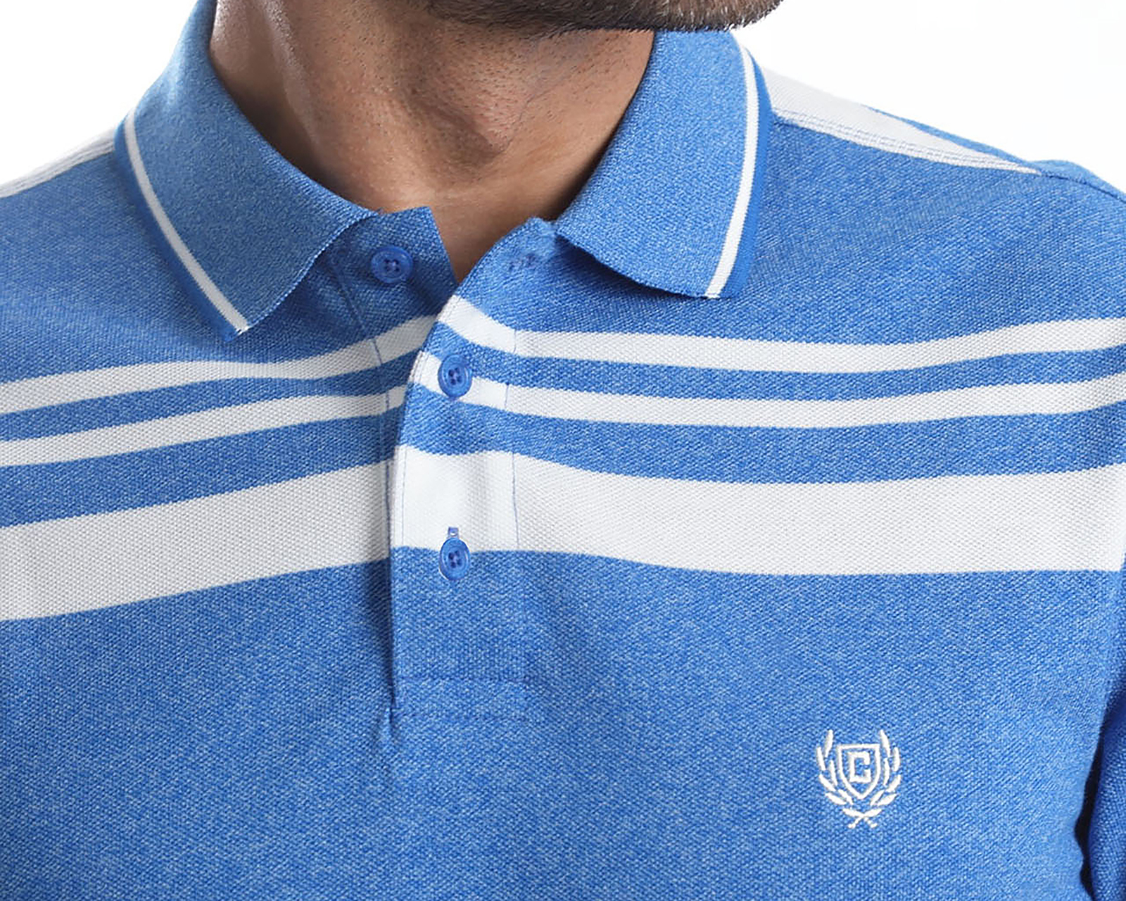 Foto 5 pulgar | Foto 4 | Playera Polo Chaps Azul para Hombre