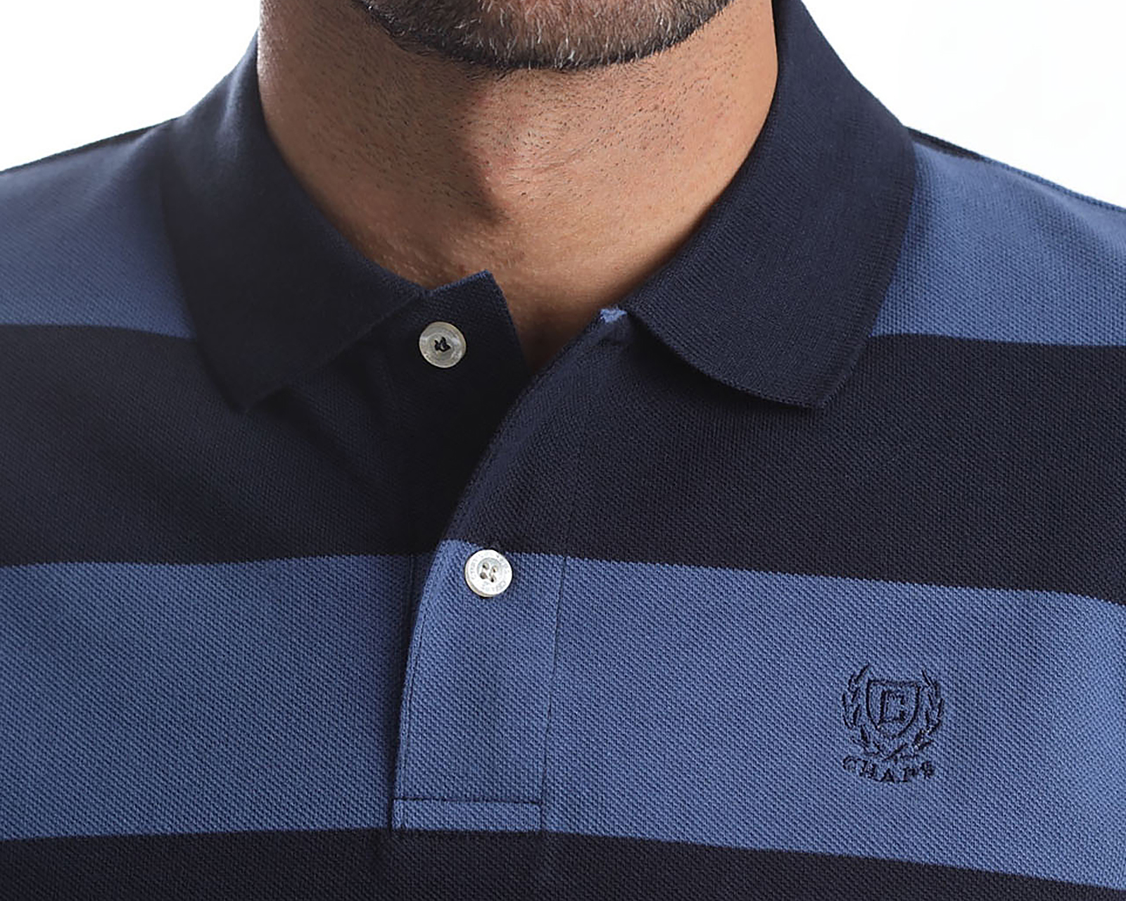 Foto 5 pulgar | Foto 4 | Playera Polo Chaps Azul para Hombre