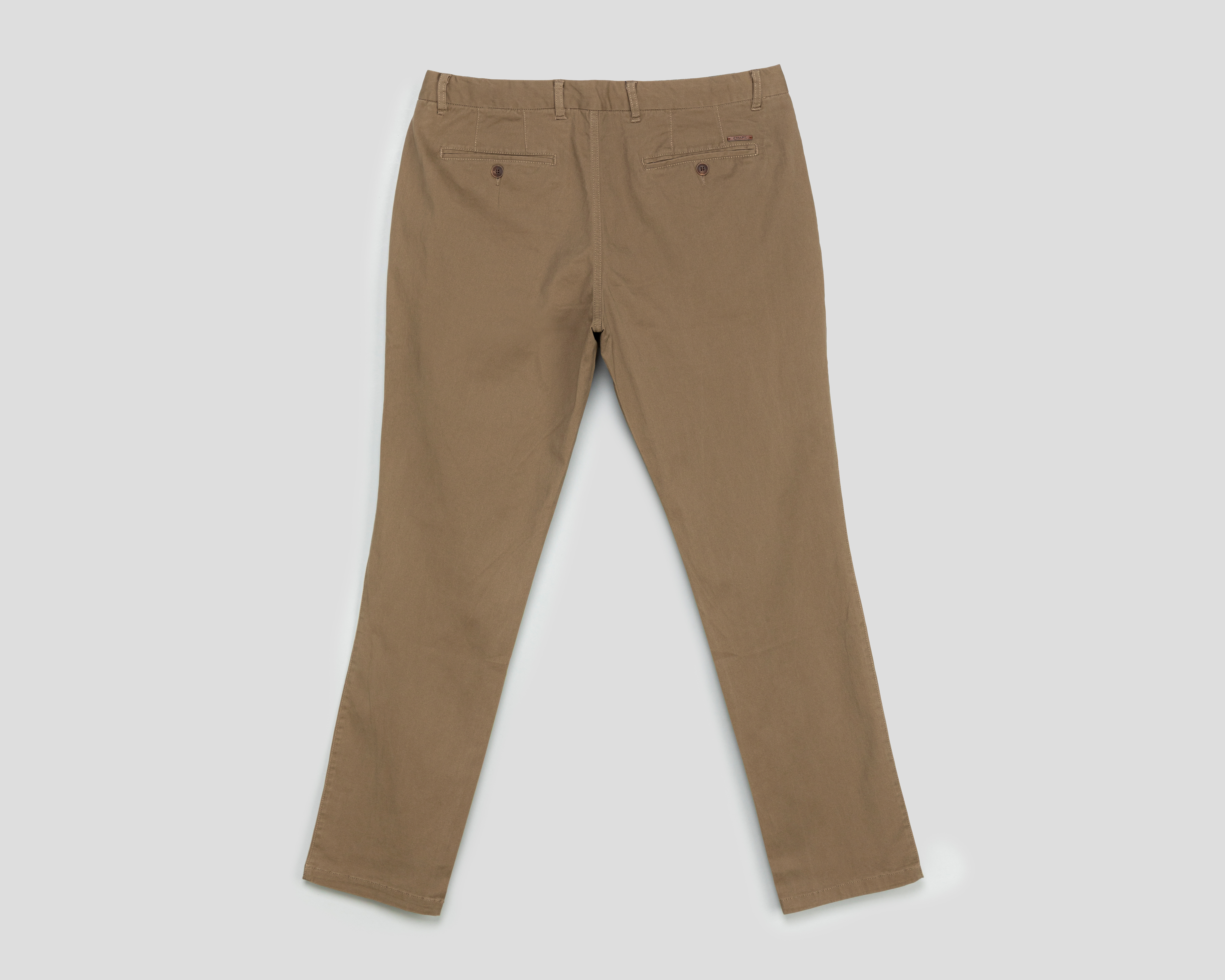 Foto 3 pulgar | Foto 2 | Pantalón Chino Chaps Café para Hombre