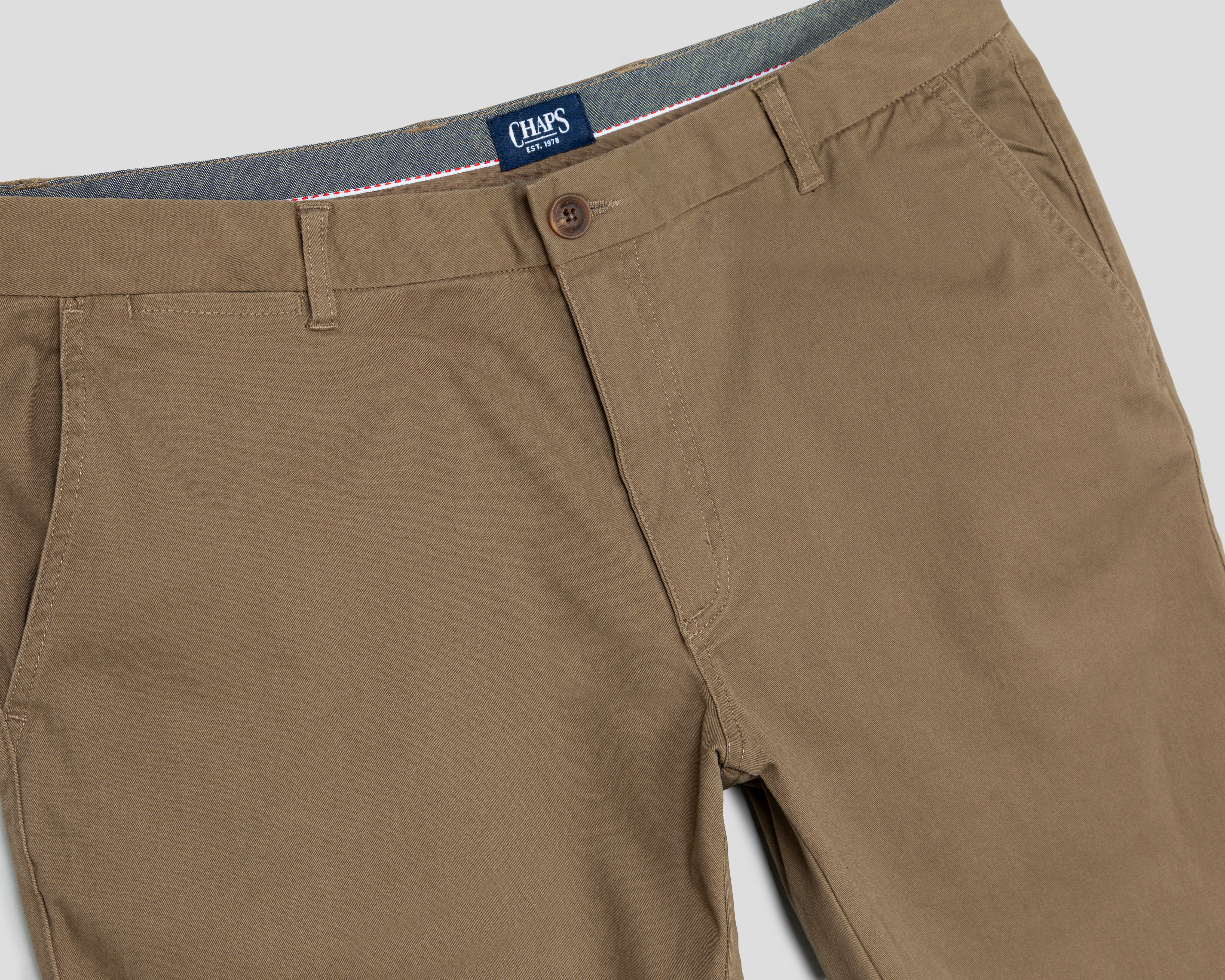 Foto 4 pulgar | Foto 3 | Pantalón Chino Chaps Café para Hombre