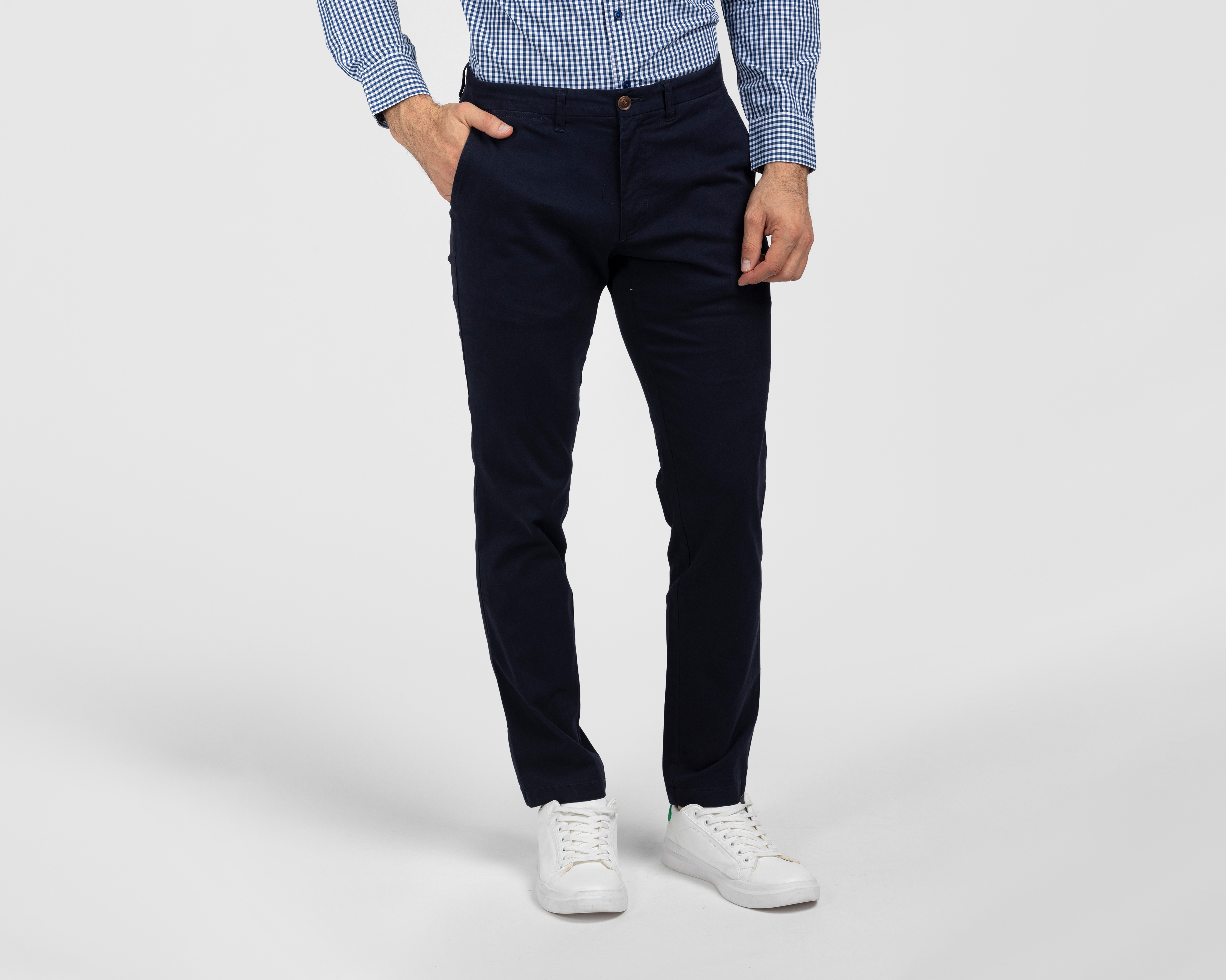 Pantalón Chino Chaps Azul para Hombre