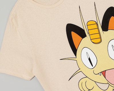 Foto 4 | Foto 4 | Playera de Cuello Redondo Beige Pokémon para Hombre