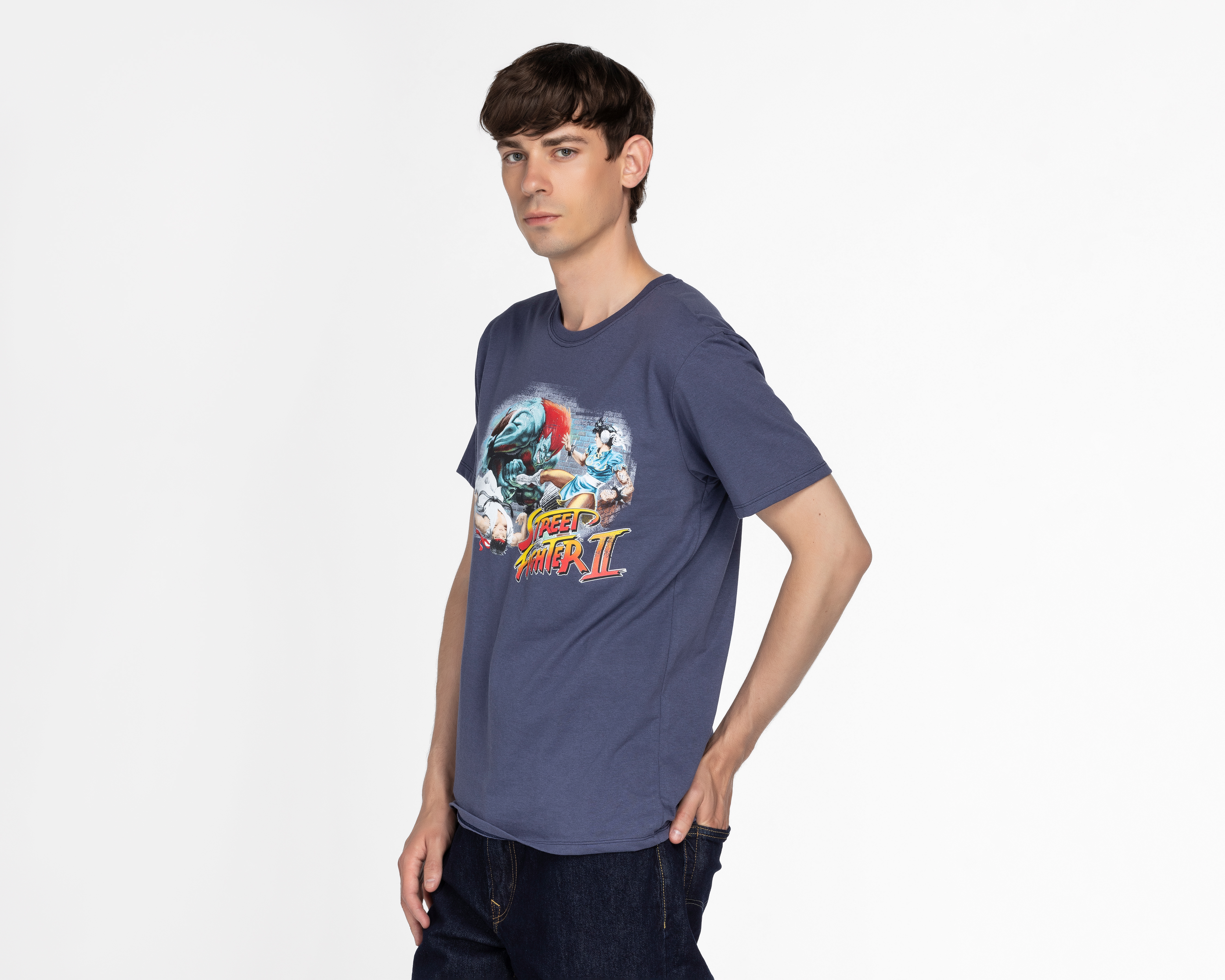 Foto 2 pulgar | Foto 1 | Playera Street Figther II para Hombre