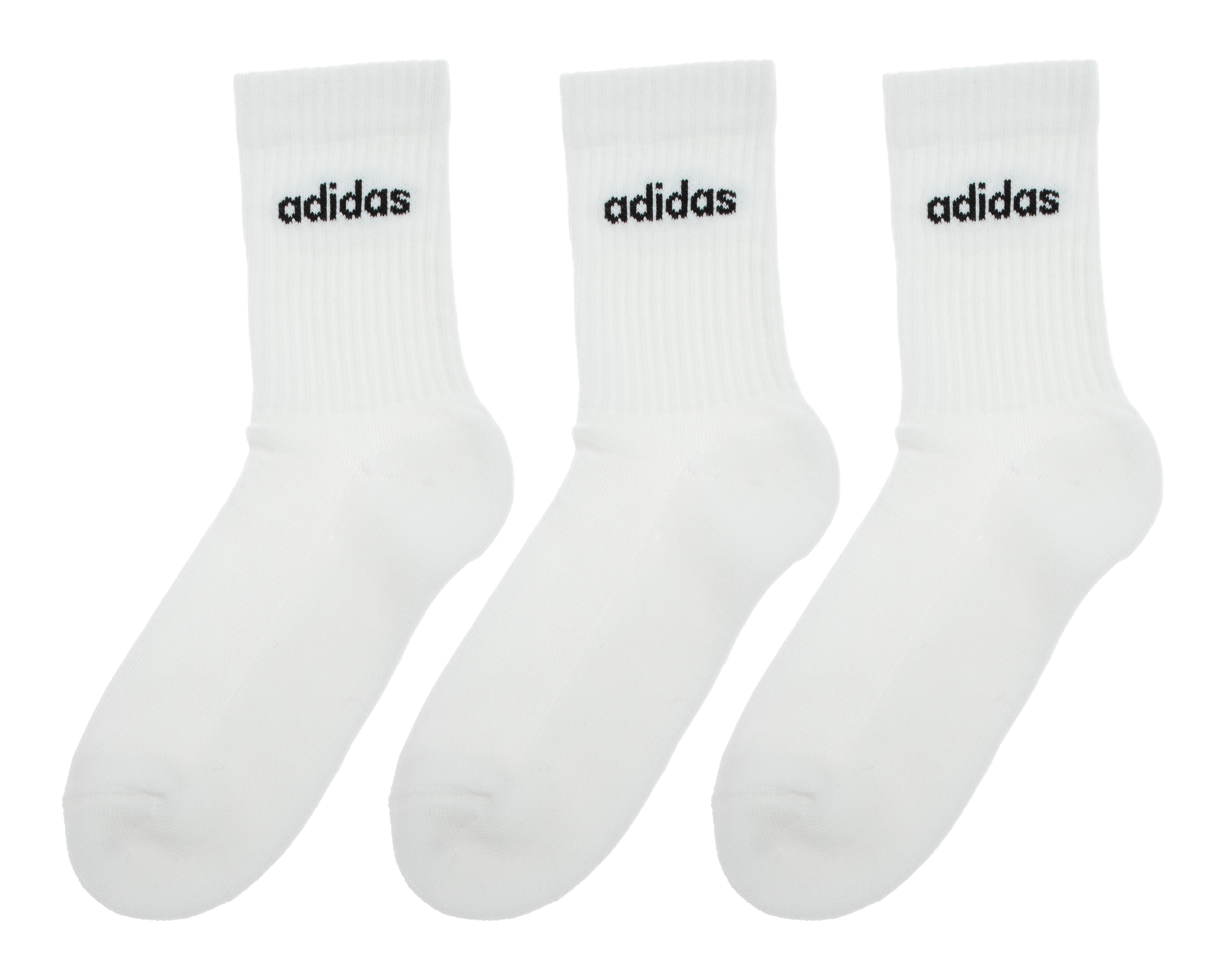 Calcetas Deportivas Adidas para Hombre 3 Pares