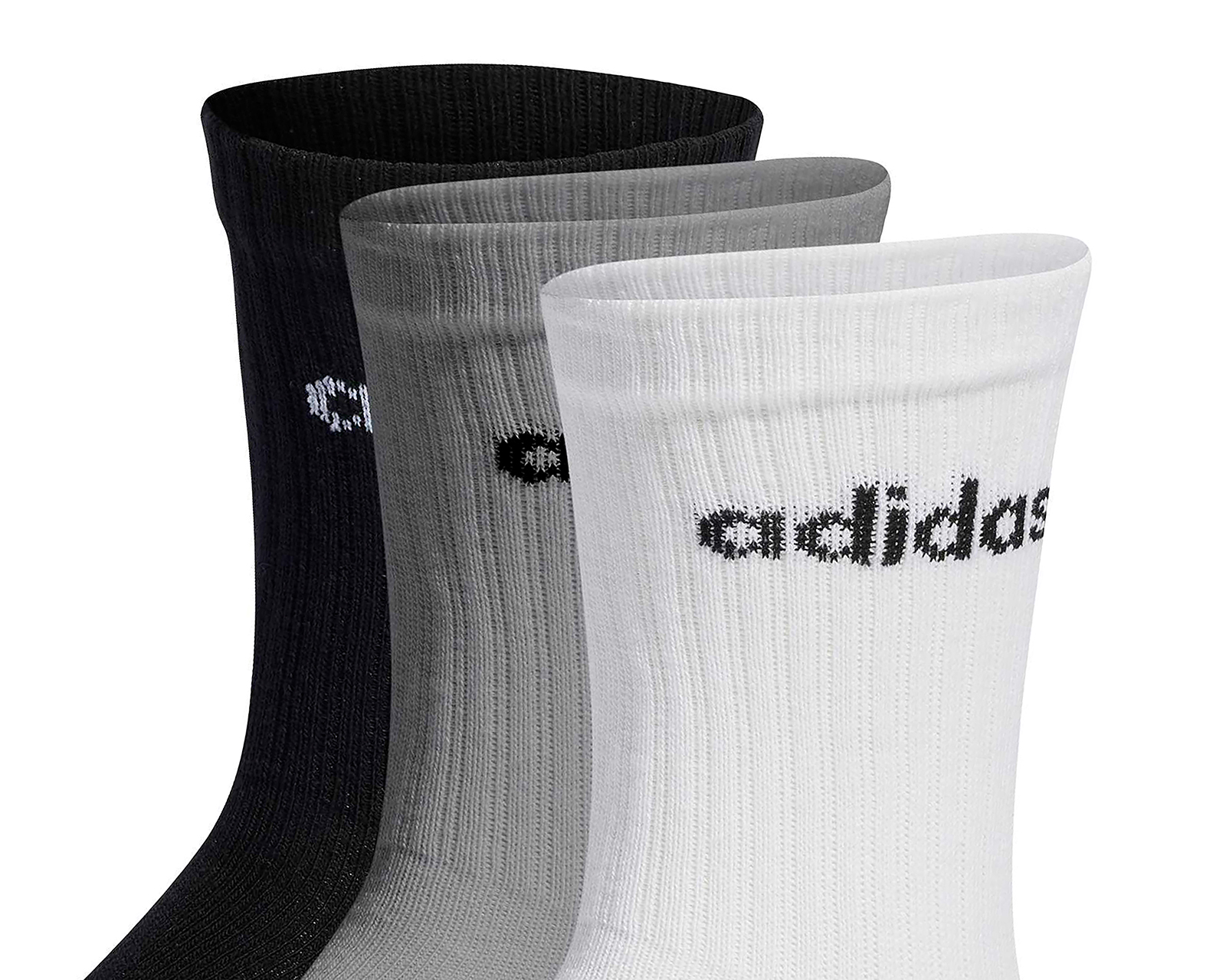 Foto 3 | Foto 3 | Calcetas Deportivas Adidas para Hombre 3 Pares