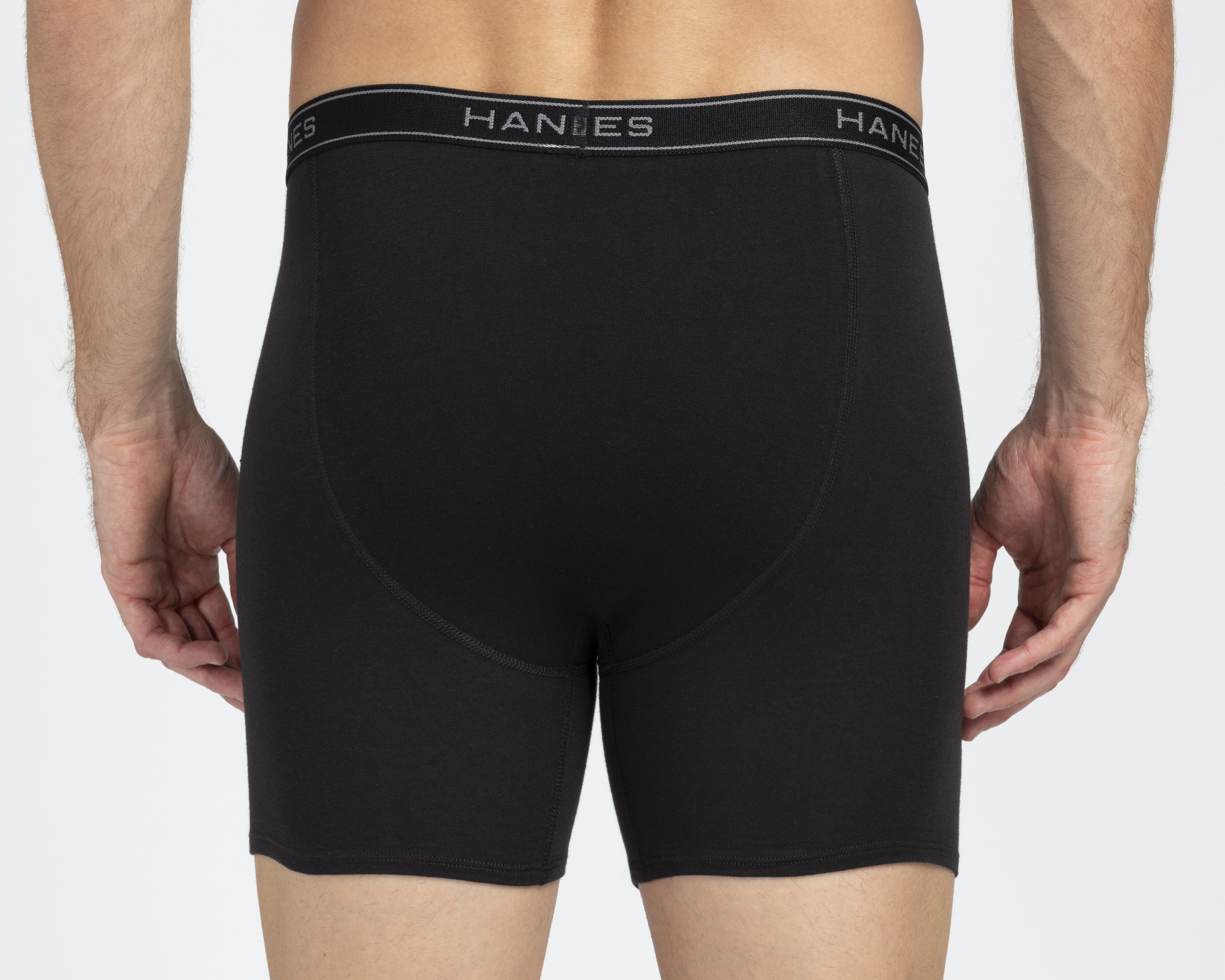 Foto 4 pulgar | Foto 3 | Bóxer Corto Hanes para Hombre 2 Piezas