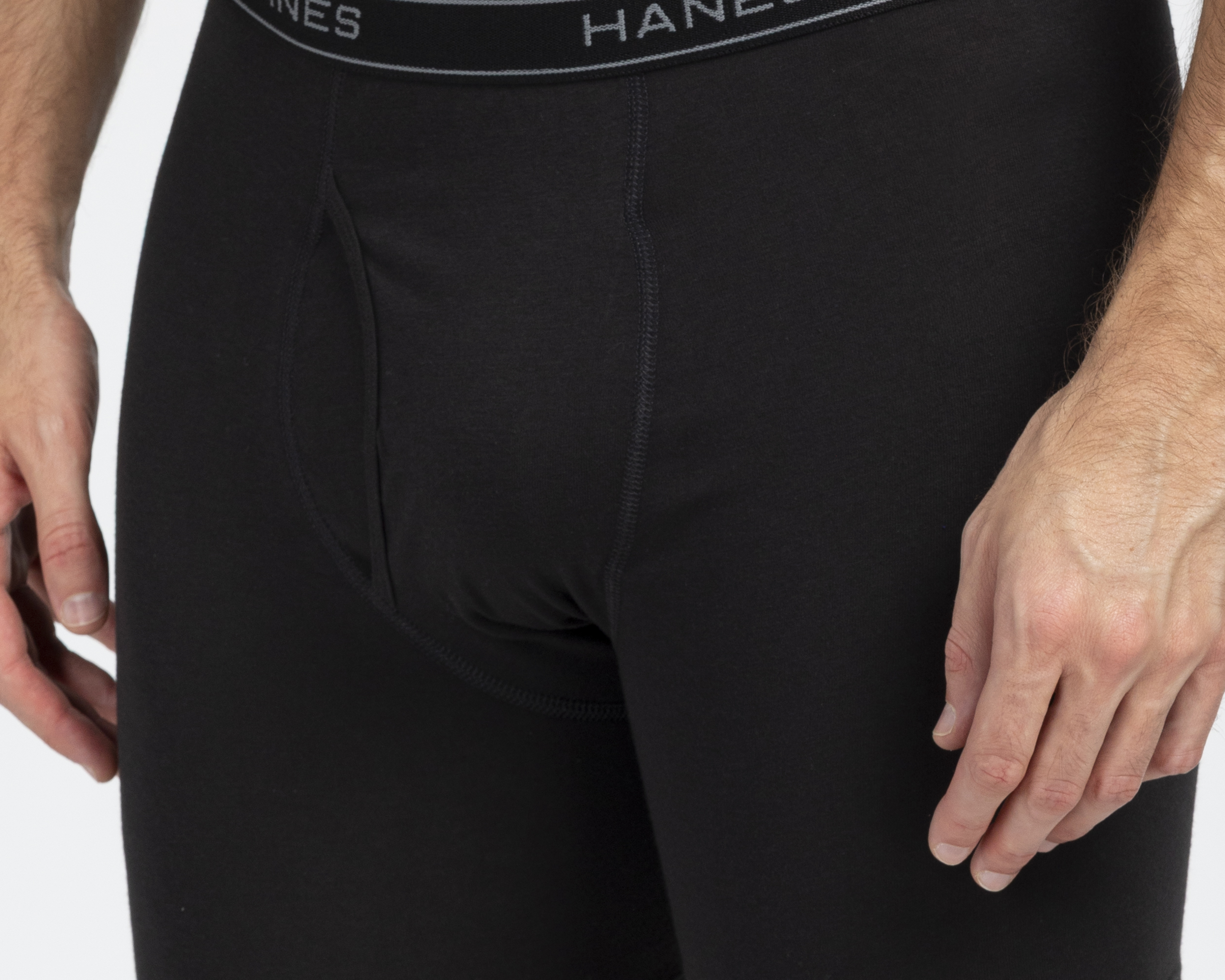 Foto 5 pulgar | Foto 4 | Bóxer Corto Hanes para Hombre 2 Piezas