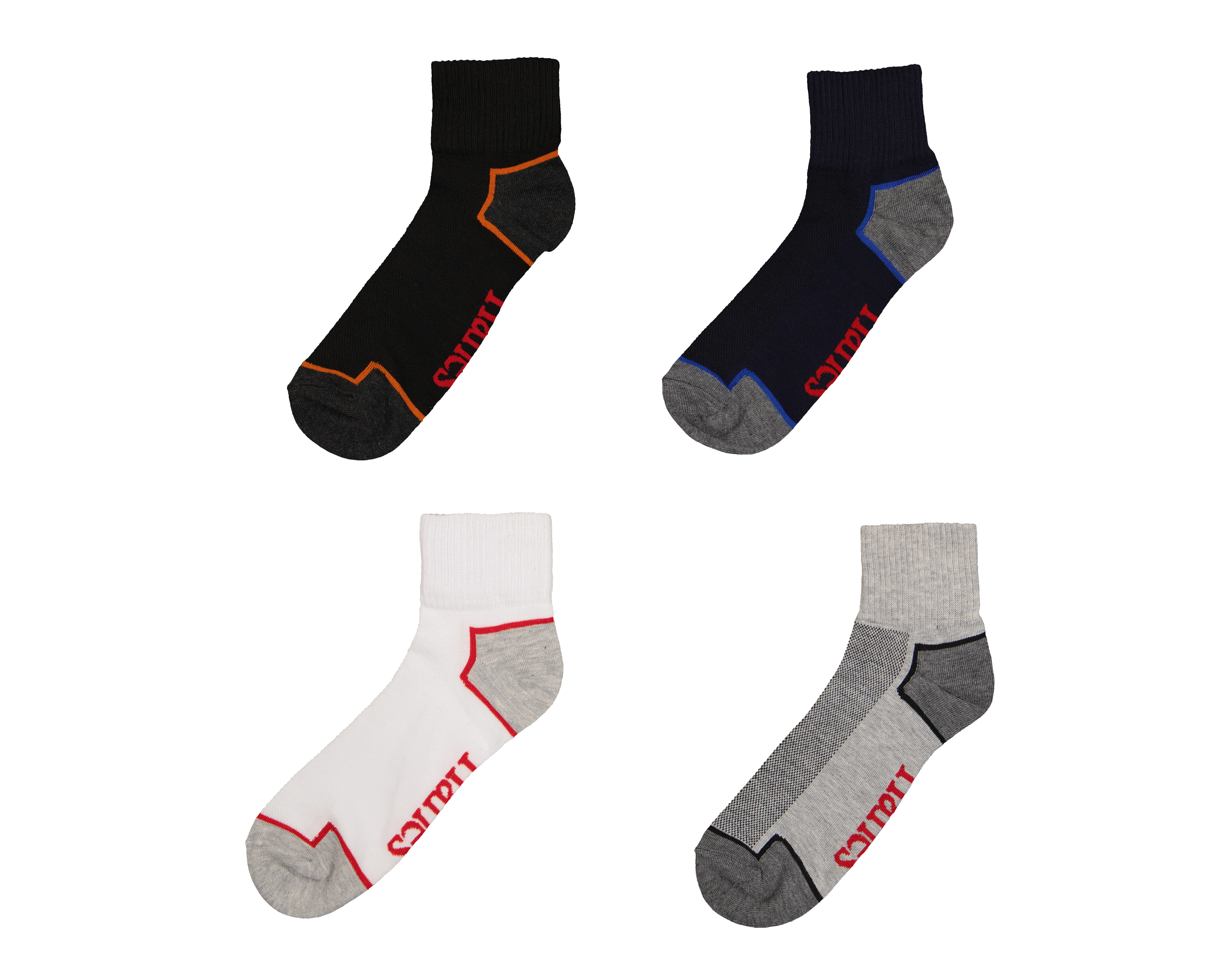 Calcetas Deportivas Hanes para Hombre 4 Pares