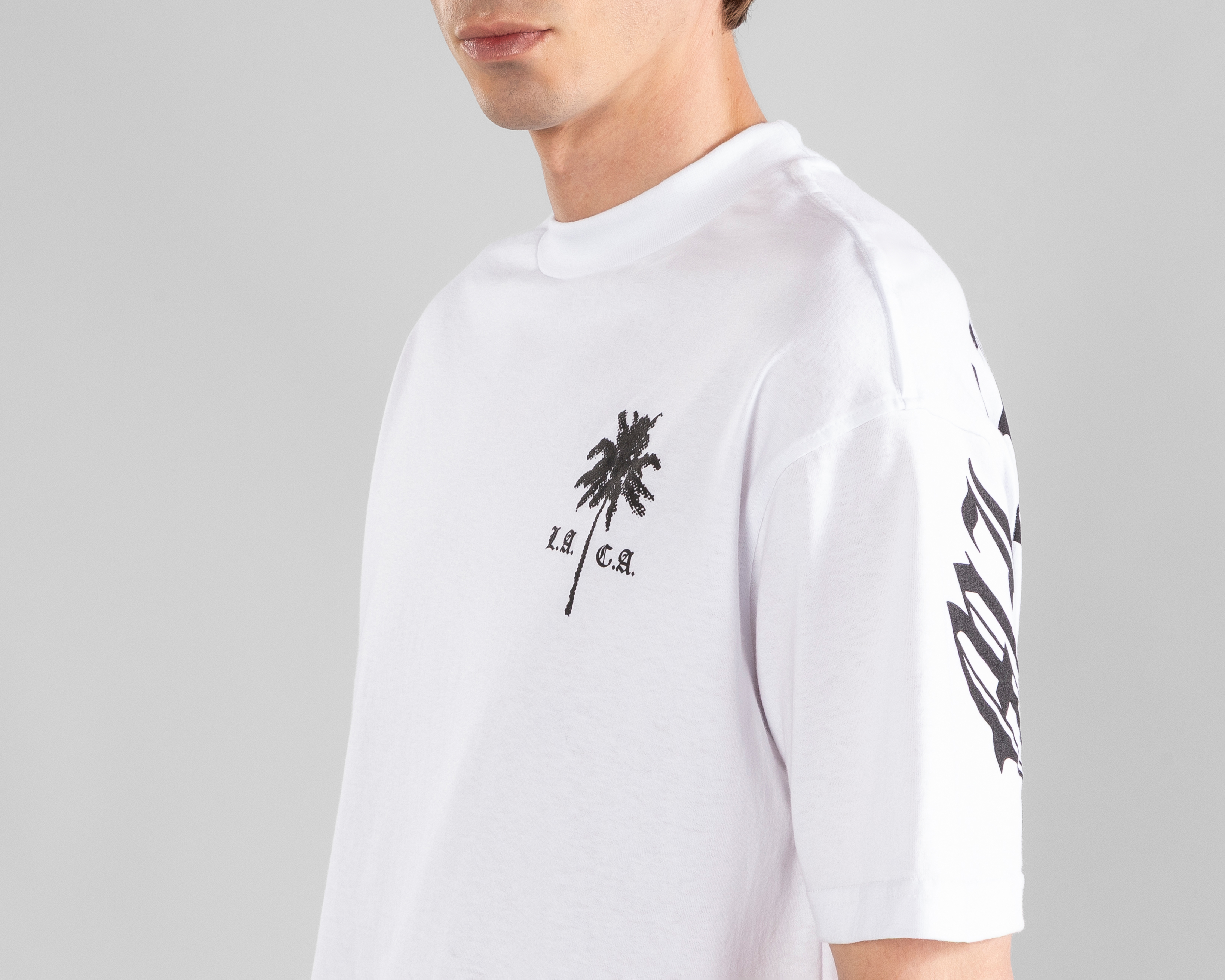 Foto 5 pulgar | Foto 4 | Playera Cuello Redondo Strona Blanca para Hombre