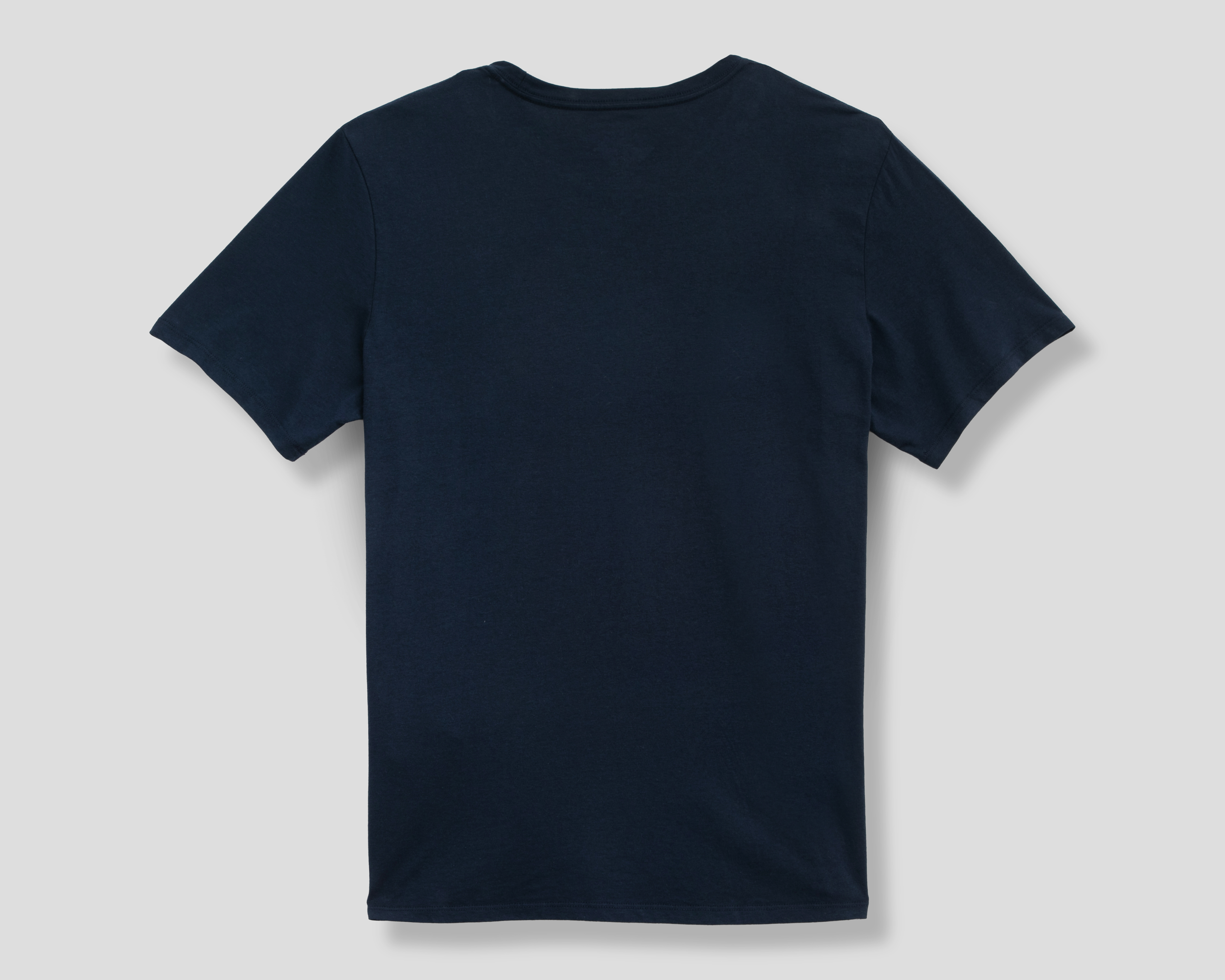 Foto 3 pulgar | Foto 2 | Playera de Cuello Redondo Azul Dockers para Hombre