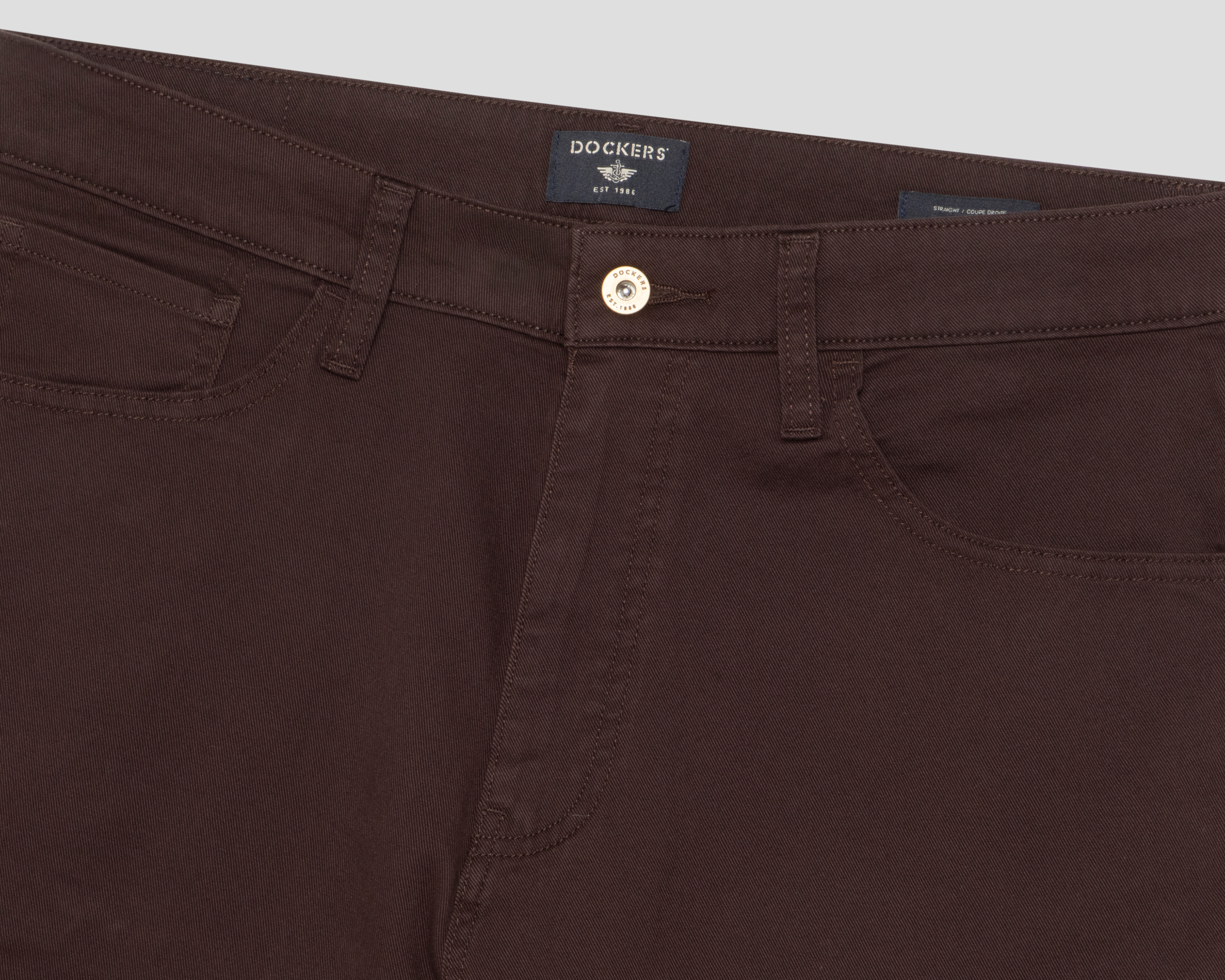 Foto 4 pulgar | Foto 3 | Pantalón Casual Dockers Marrón para Hombre