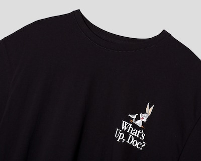 Foto 3 | Foto 3 | Playera de Cuello Redondo Negra Looney Toones para Hombre