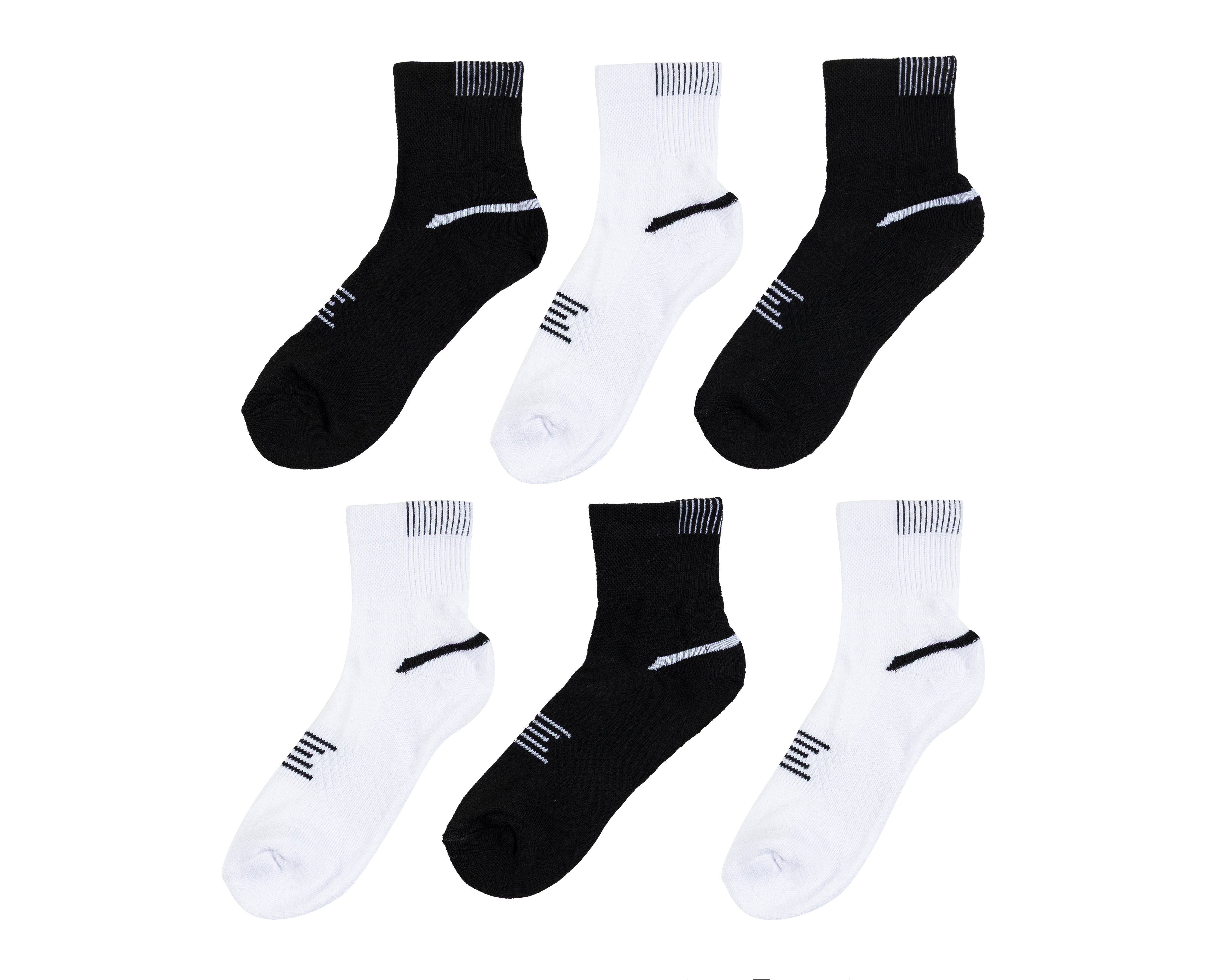 Foto 2 pulgar | Foto 1 | Calcetas Deportivas Sportline para Hombre 6 Pares