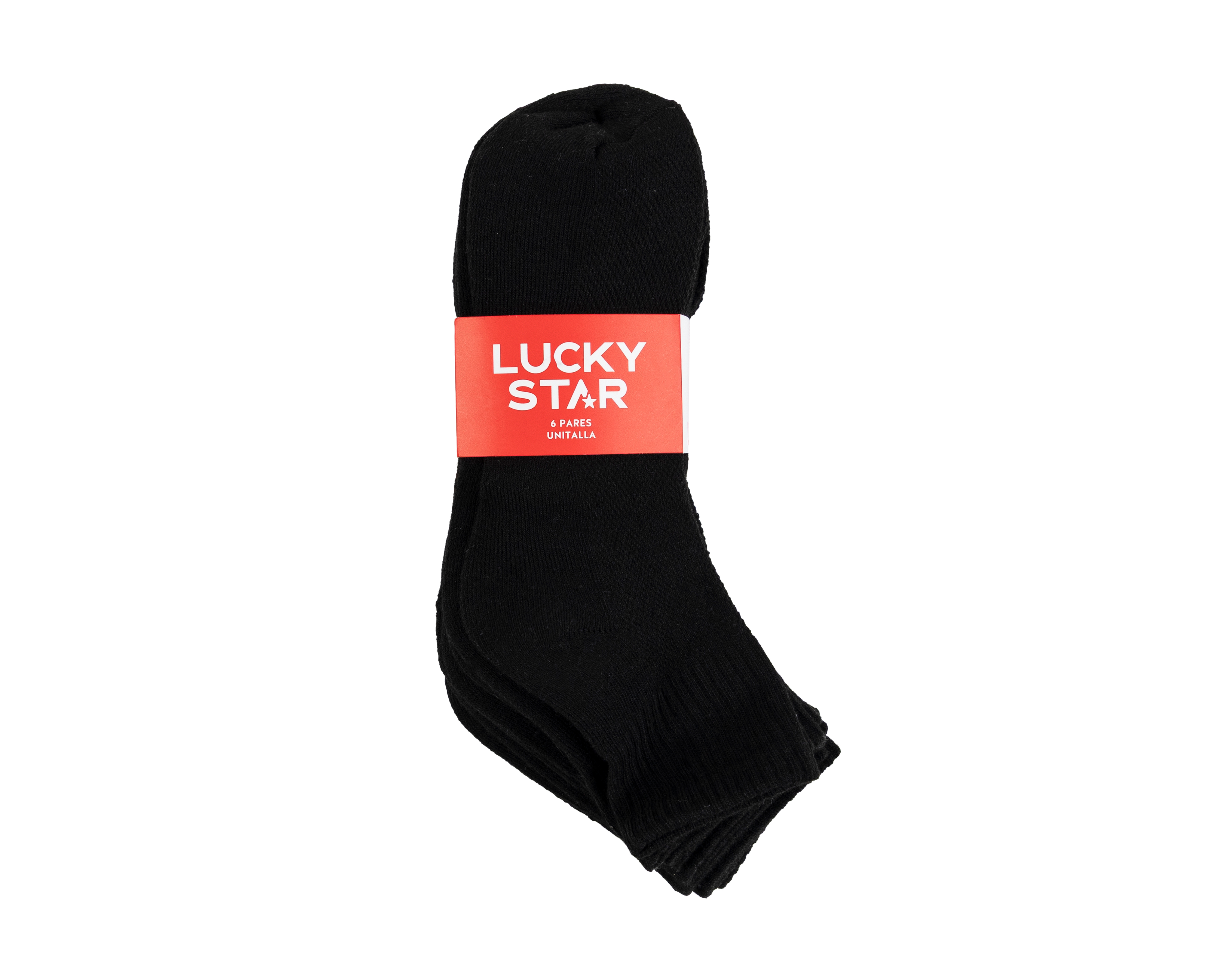 Foto 4 pulgar | Foto 3 | Calcetas Deportivas Lucky Star para Hombre 6 Pares