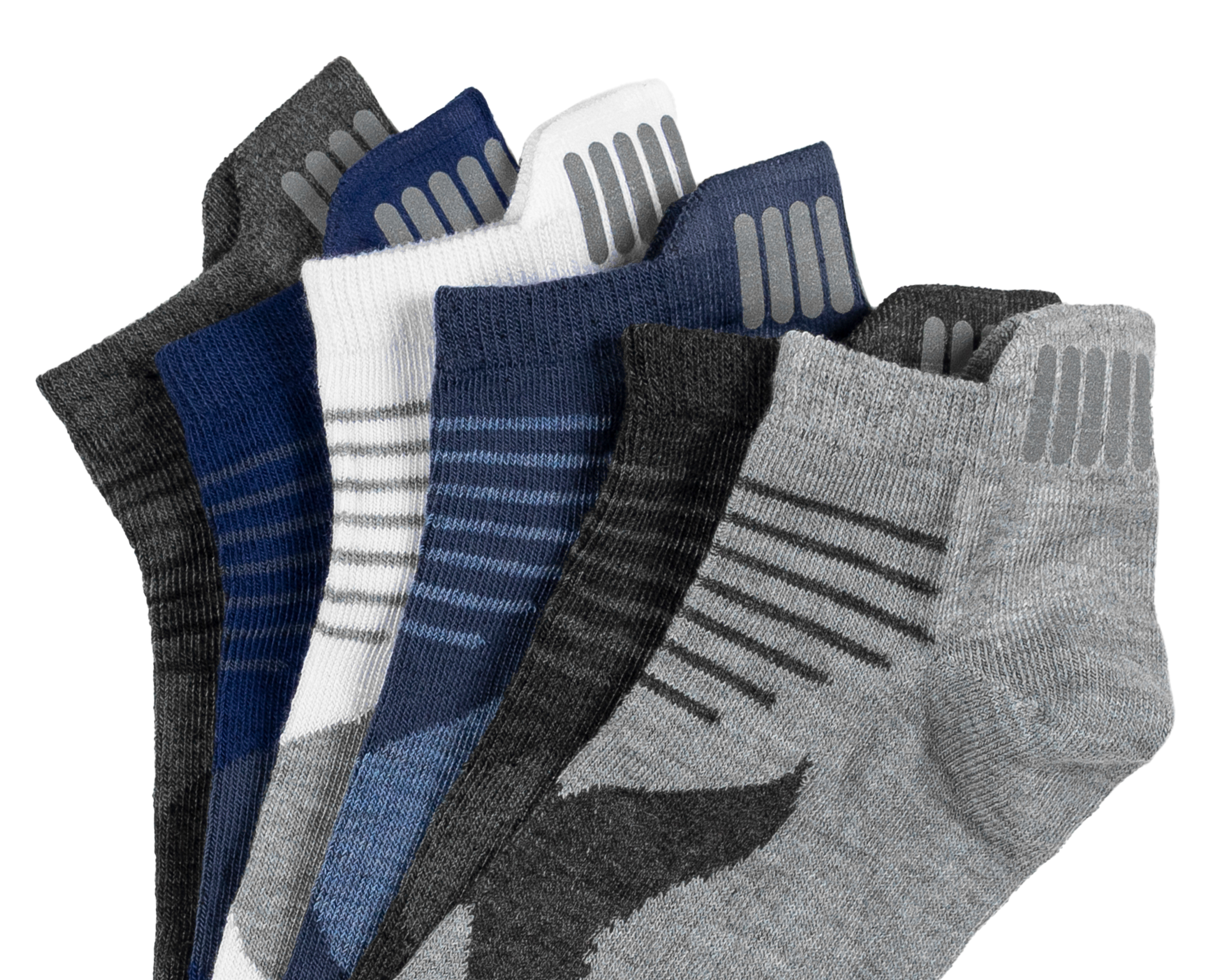 Foto 3 pulgar | Foto 2 | Calcetas Deportivas Lucky Star para Hombre 6 Pares