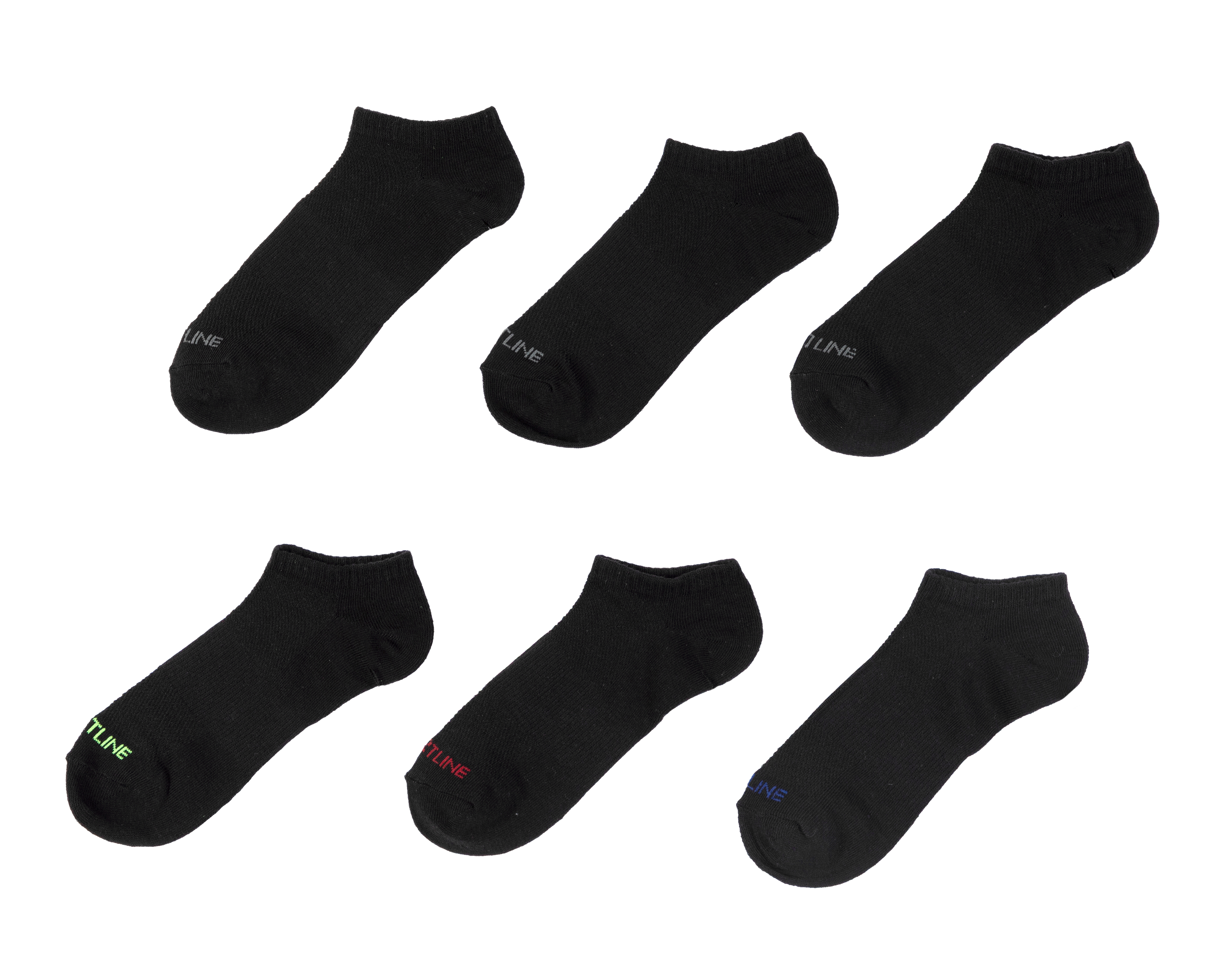 Foto 2 pulgar | Foto 1 | Calcetas Deportivas Sportline para Hombre 6 Pares